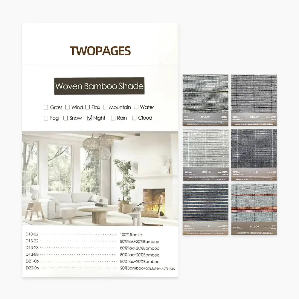 Choose Any 3 Bamboo Shades Sample Books - Image 10