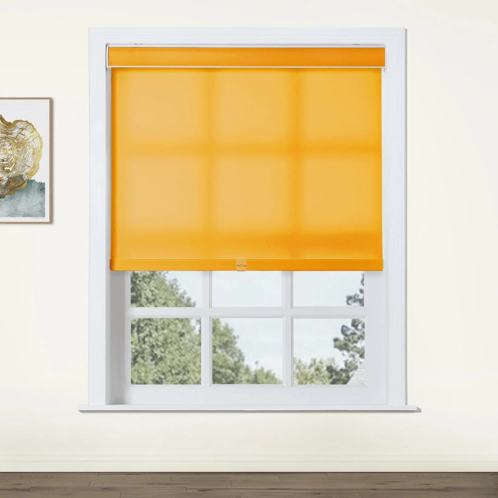 Alvin Basic Room Darkening Cordless Roller Shades - Image 56