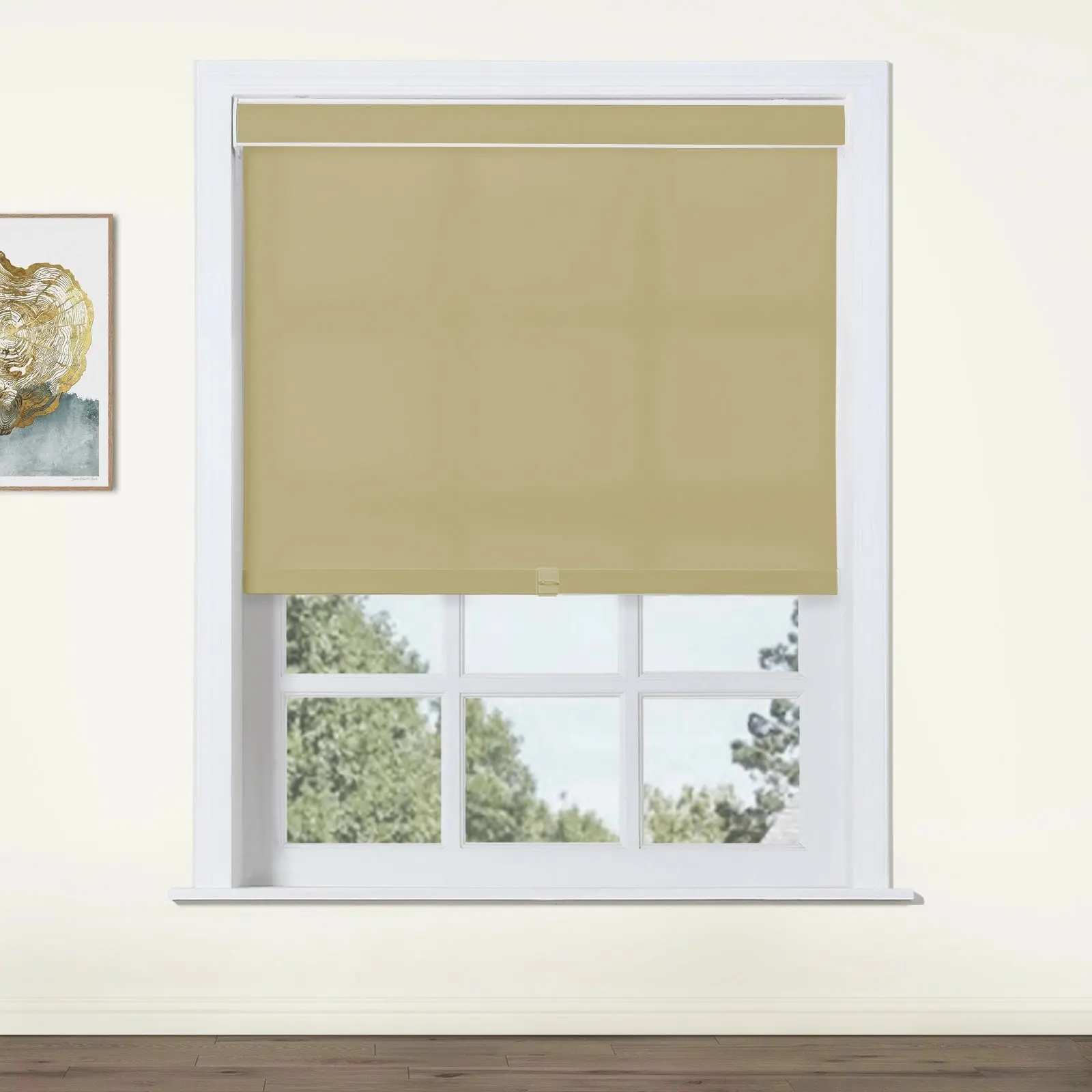 Alvin Basic Room Darkening Cordless Roller Shades - Image 65