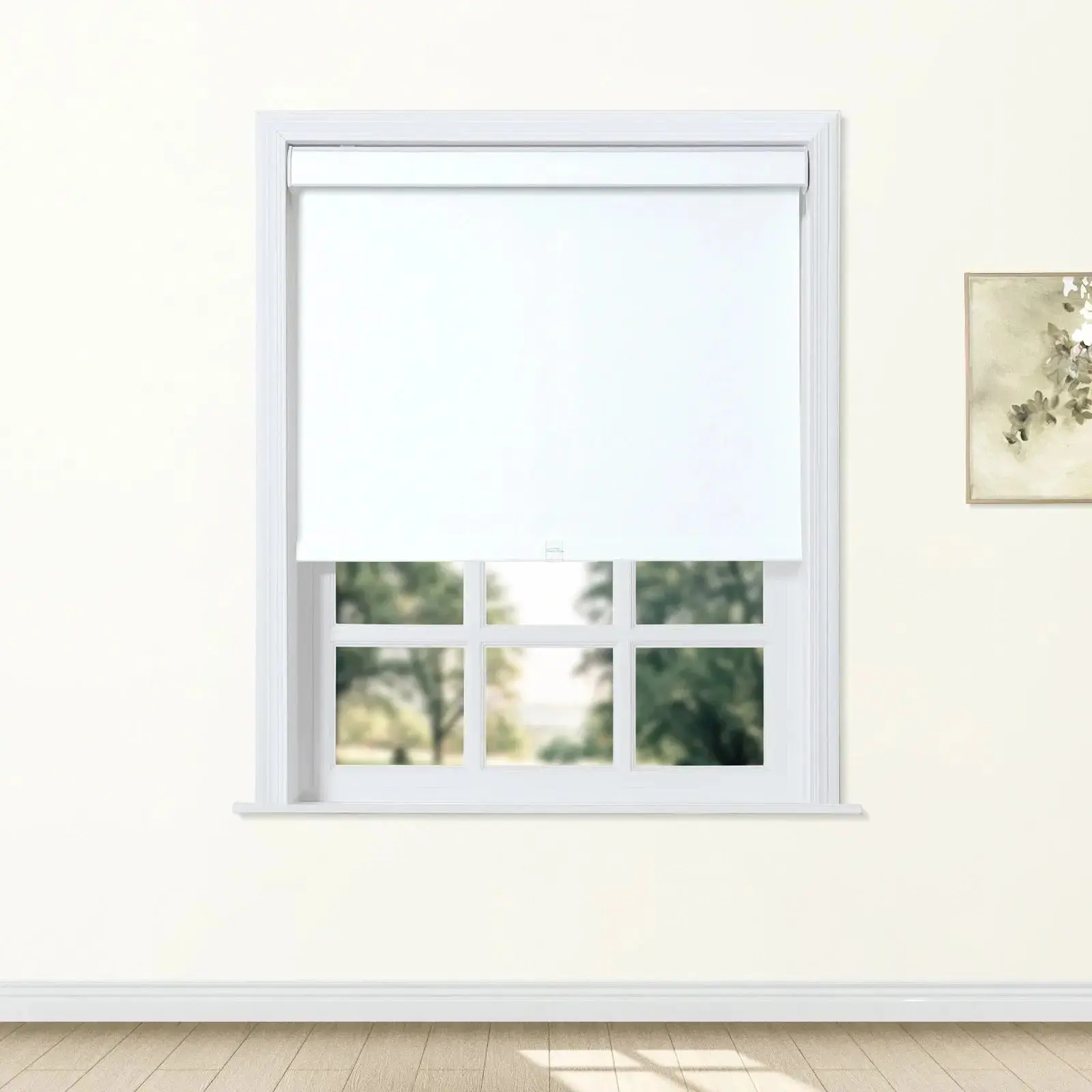 Alvin Motorized Blackout Boutique Roller Shade - Image 3