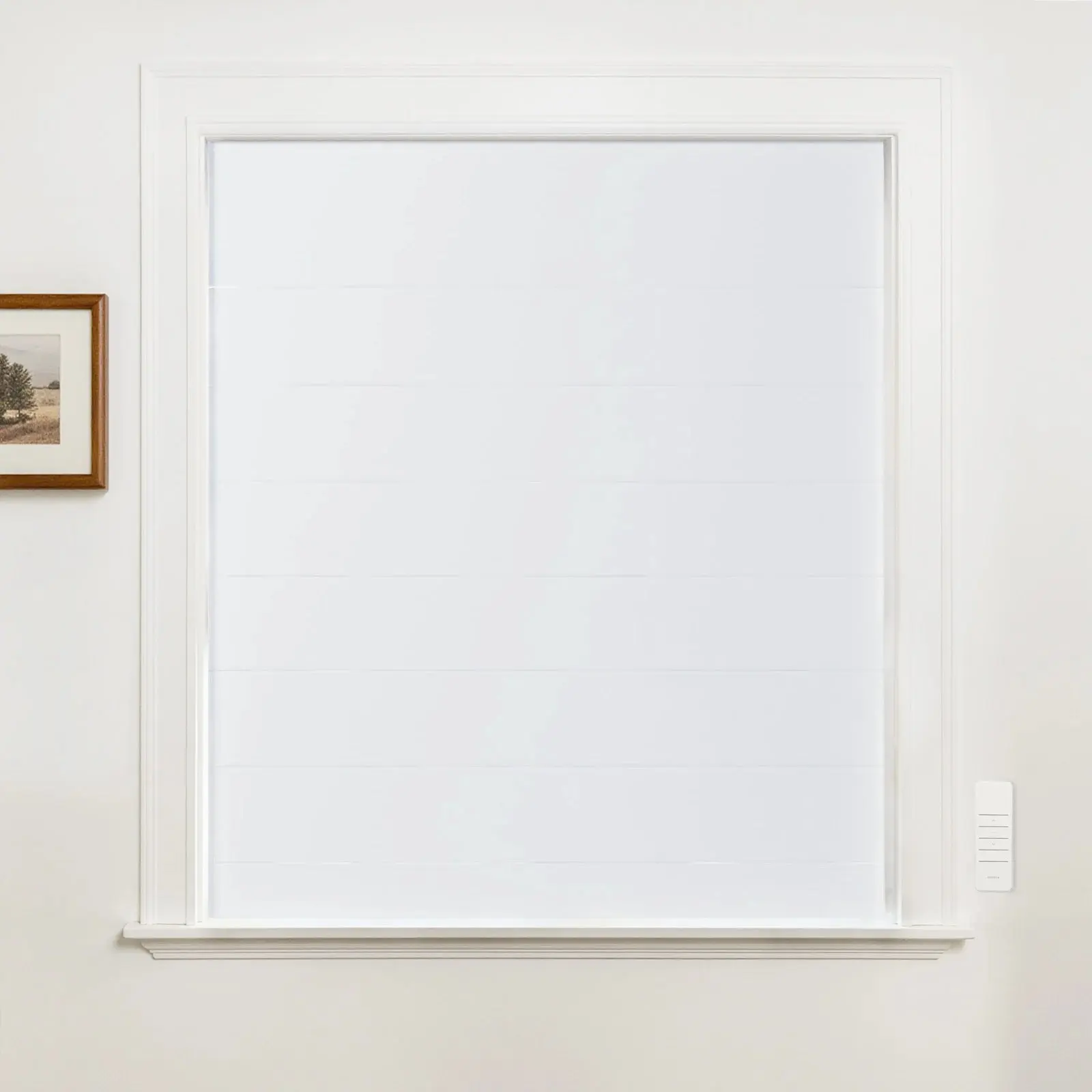 Alvin Motorized Blackout Boutique Roman Shade - Image 18