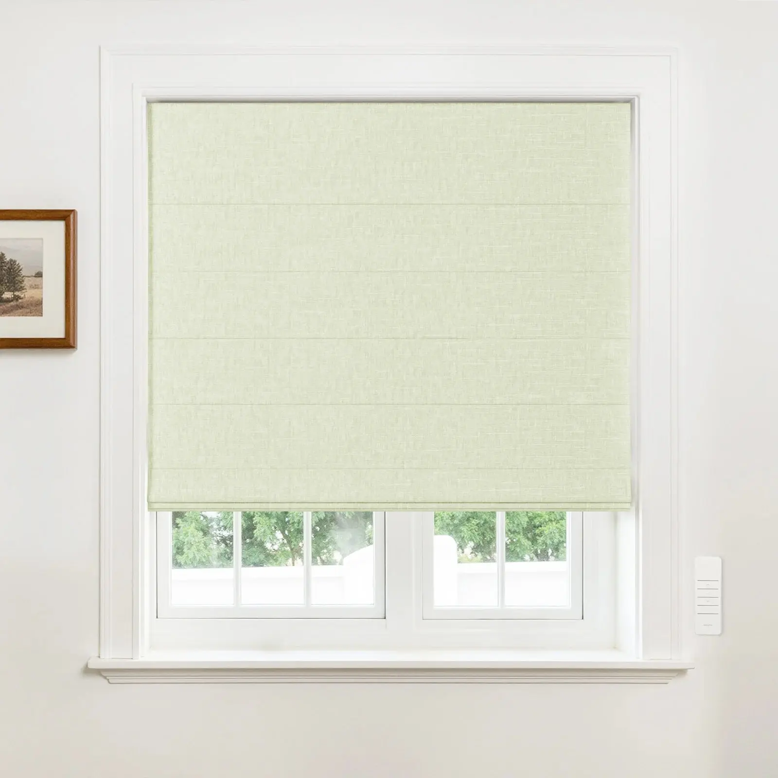 Alvin Motorized Blackout Boutique Roman Shade - Image 21