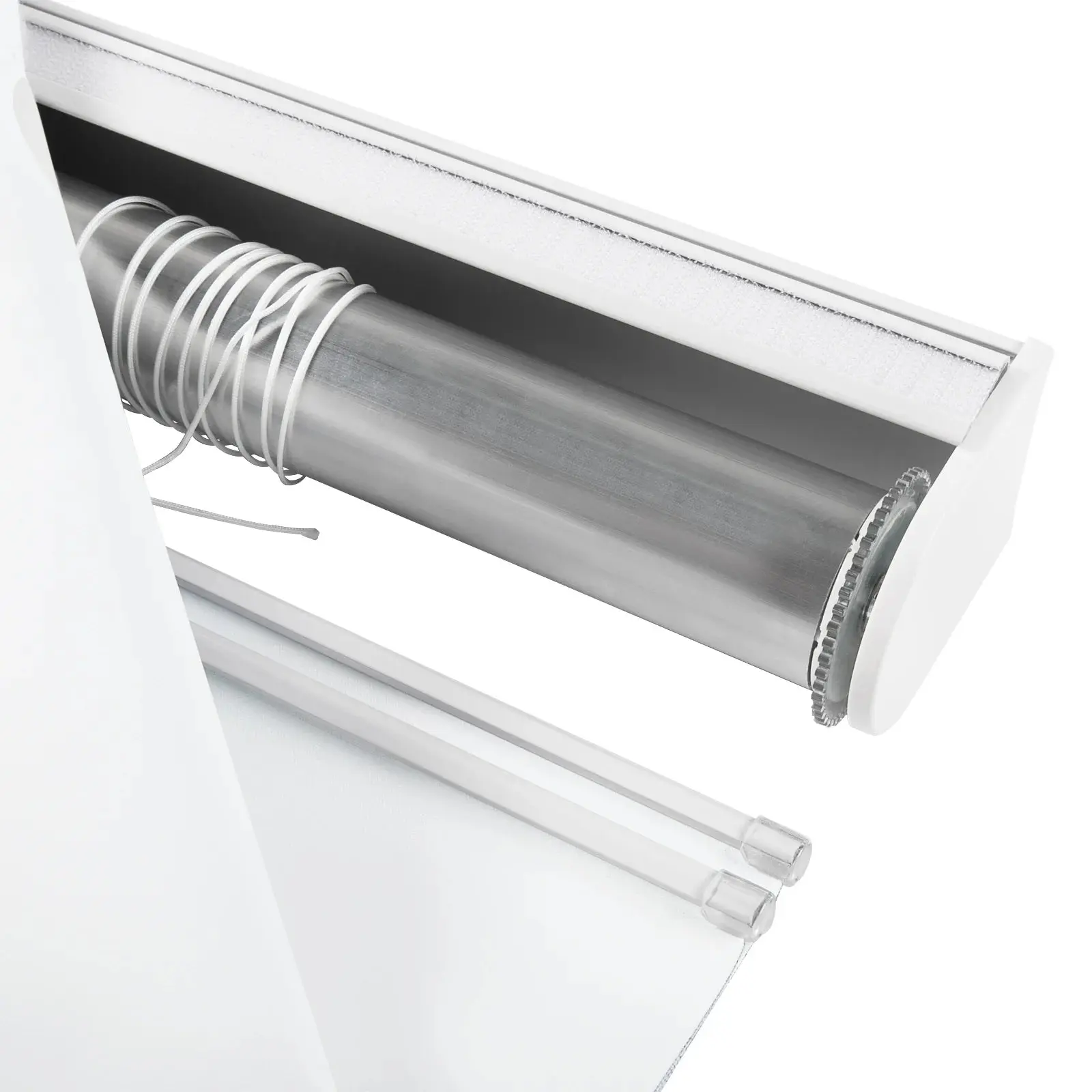 Alvin Motorized Blackout Boutique Roman Shade - Image 68