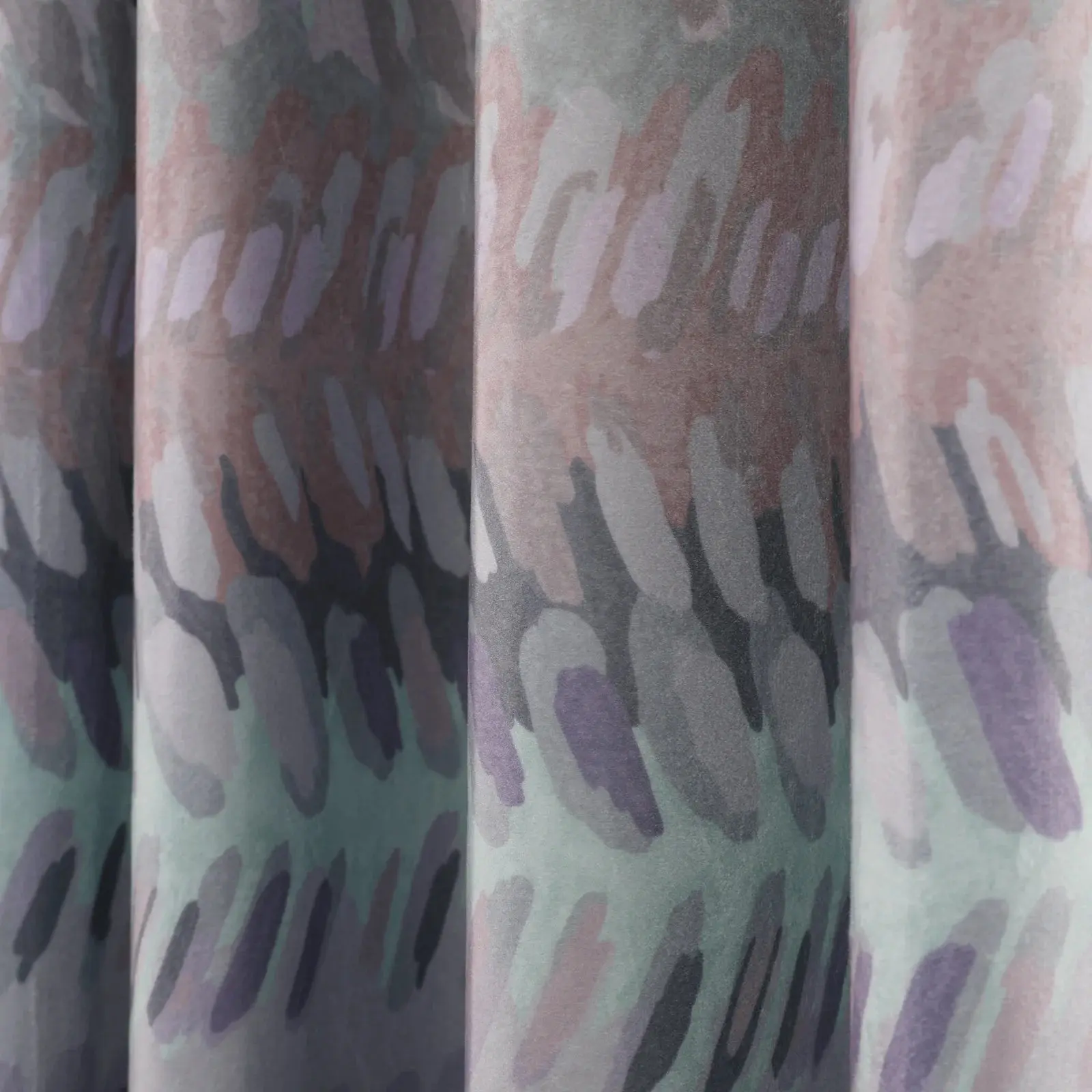 Amy Switzer Printed Velvet Pleated Drapery - Image 36