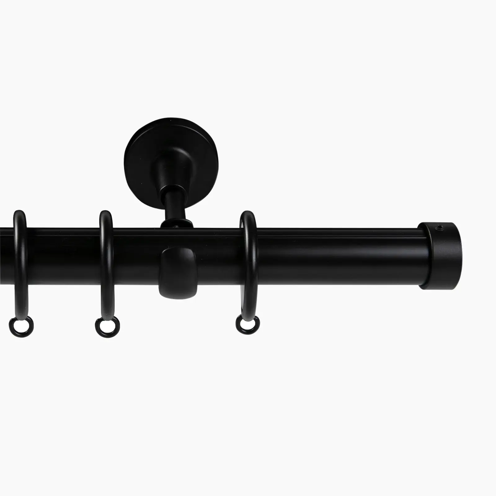 Arno Single Decorative Curtain Rod with Rings - Image 20
