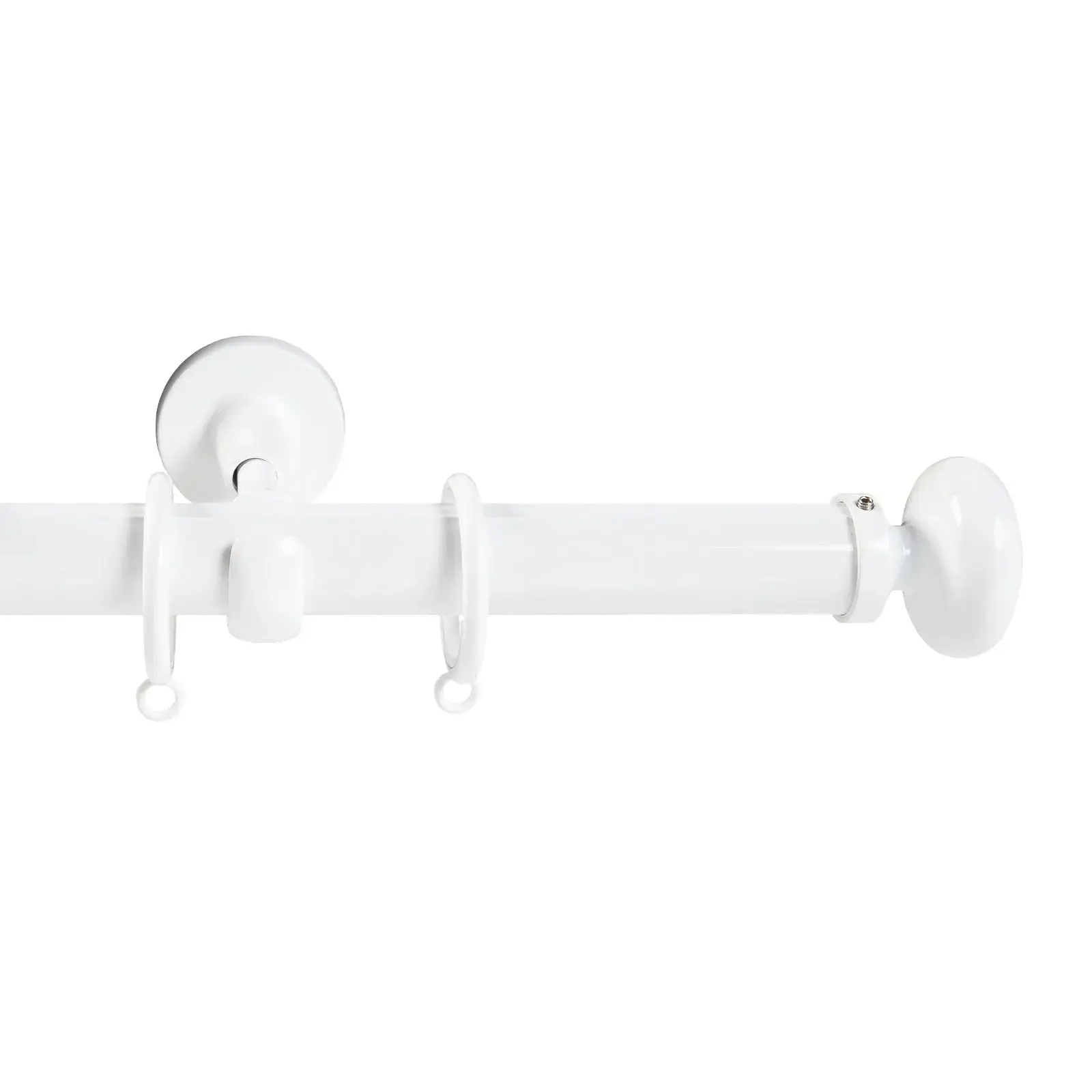 Arno Single Decorative Curtain Rod with Rings - Image 23
