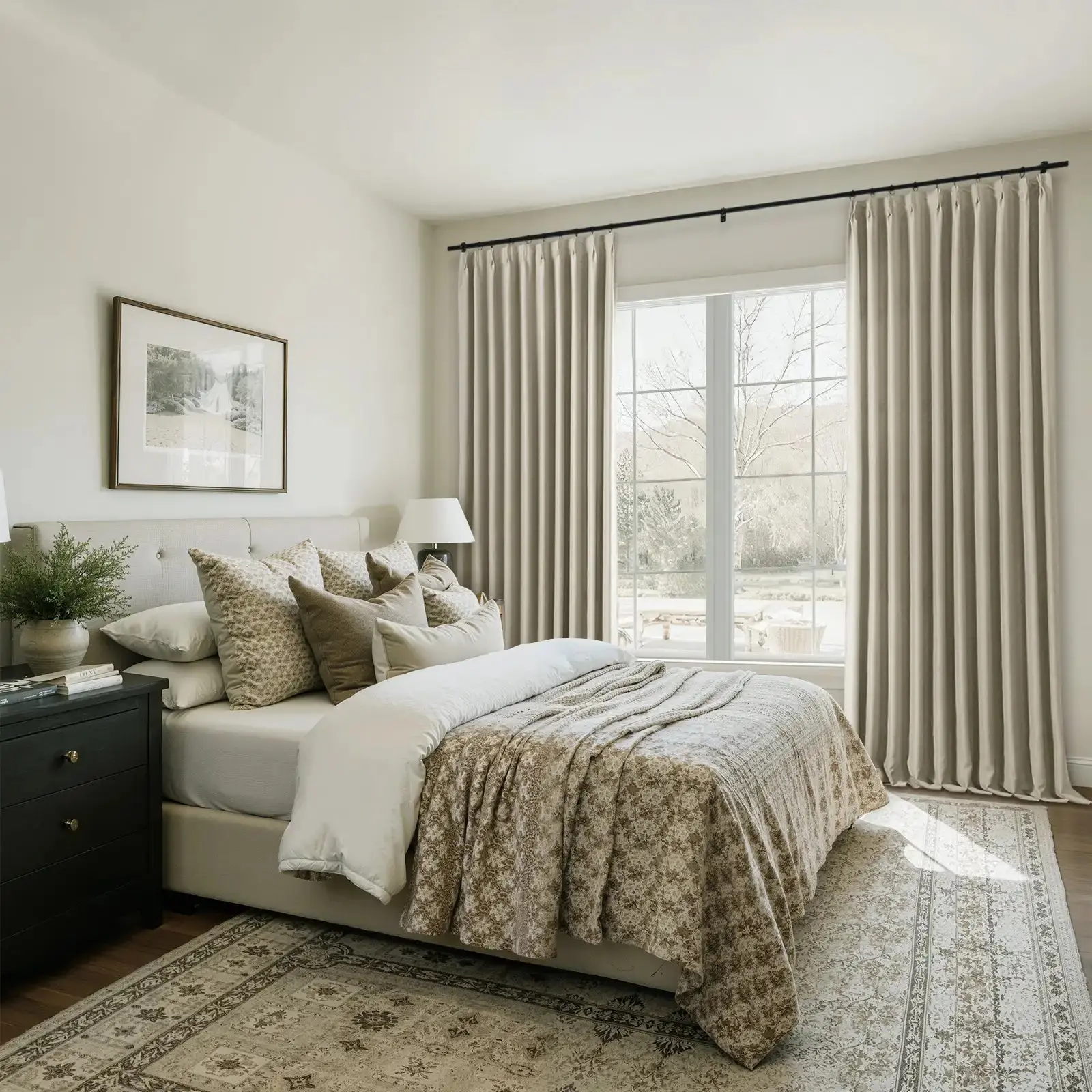 Atlanta 100% Blackout Curtain Pleated - Image 15