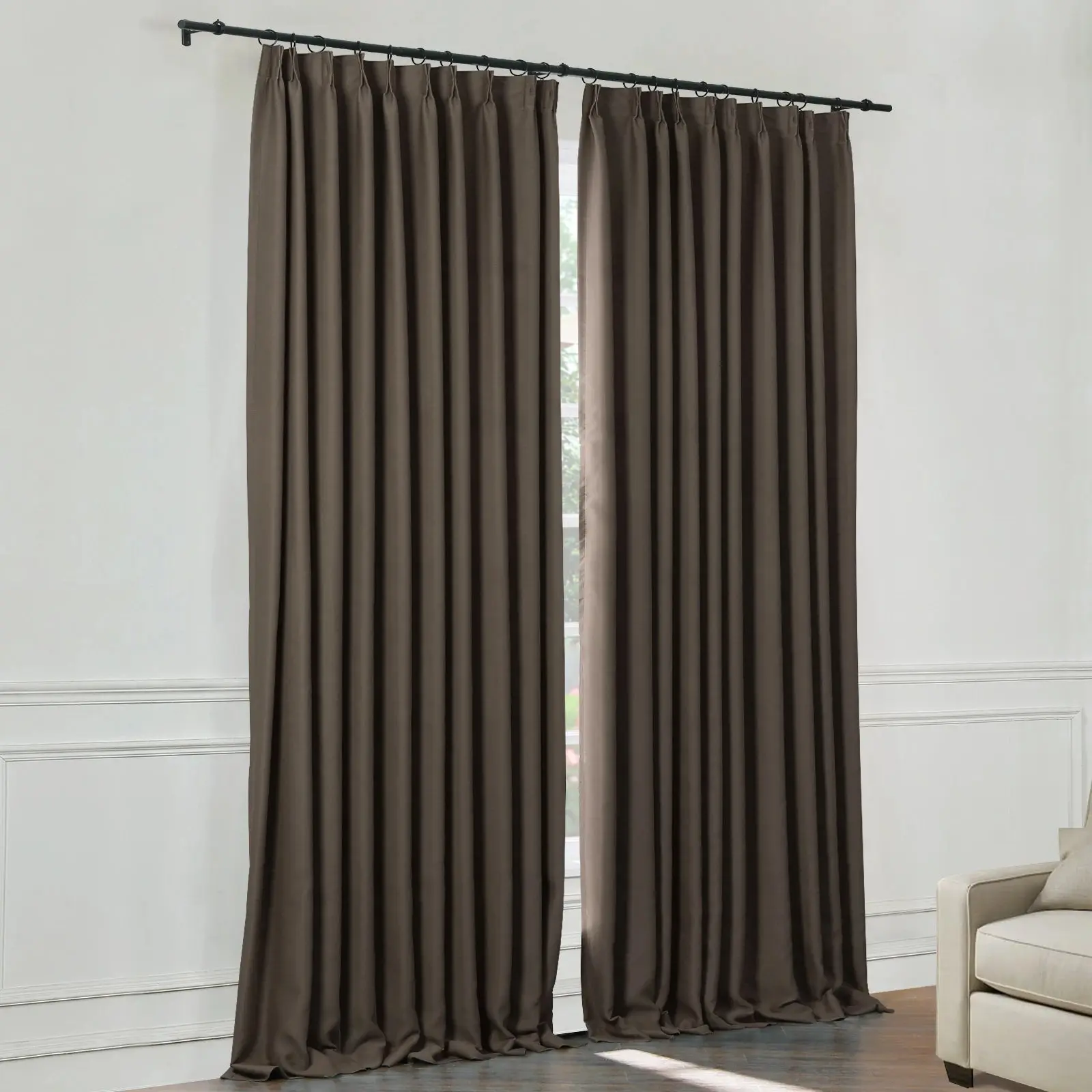 Atlanta 100% Blackout Curtain Pleated - Image 37