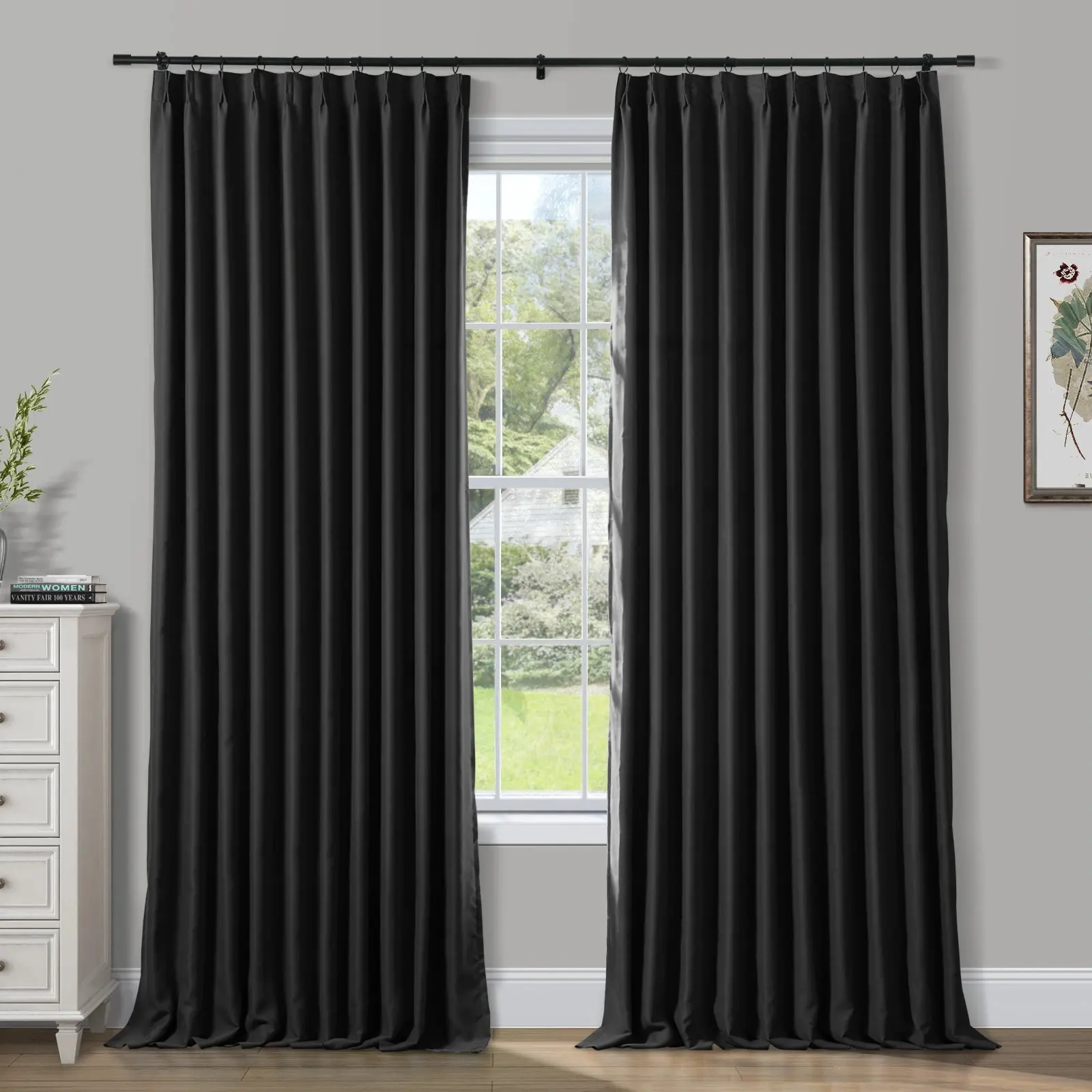Atlanta 100% Blackout Curtain Pleated - Image 50
