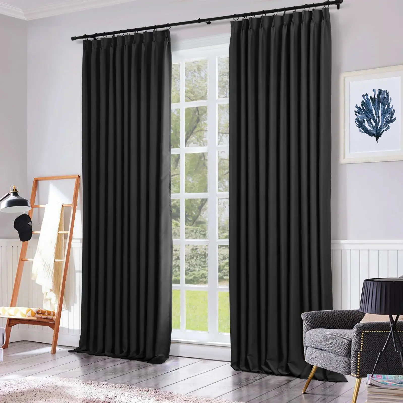 Atlanta 100% Blackout Curtain Pleated - Image 51