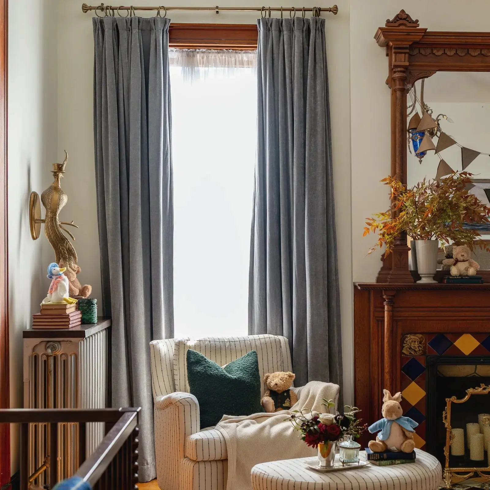 Birkin Velvet Curtain Pleated - Image 19