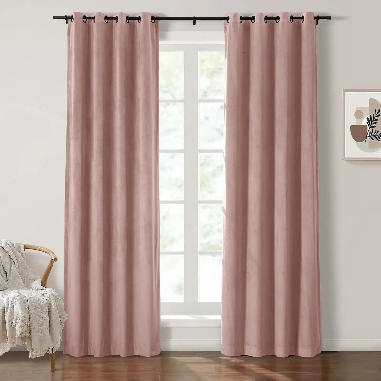 TWOPAGES Birkin Velvet Curtain Grommet - Image 5