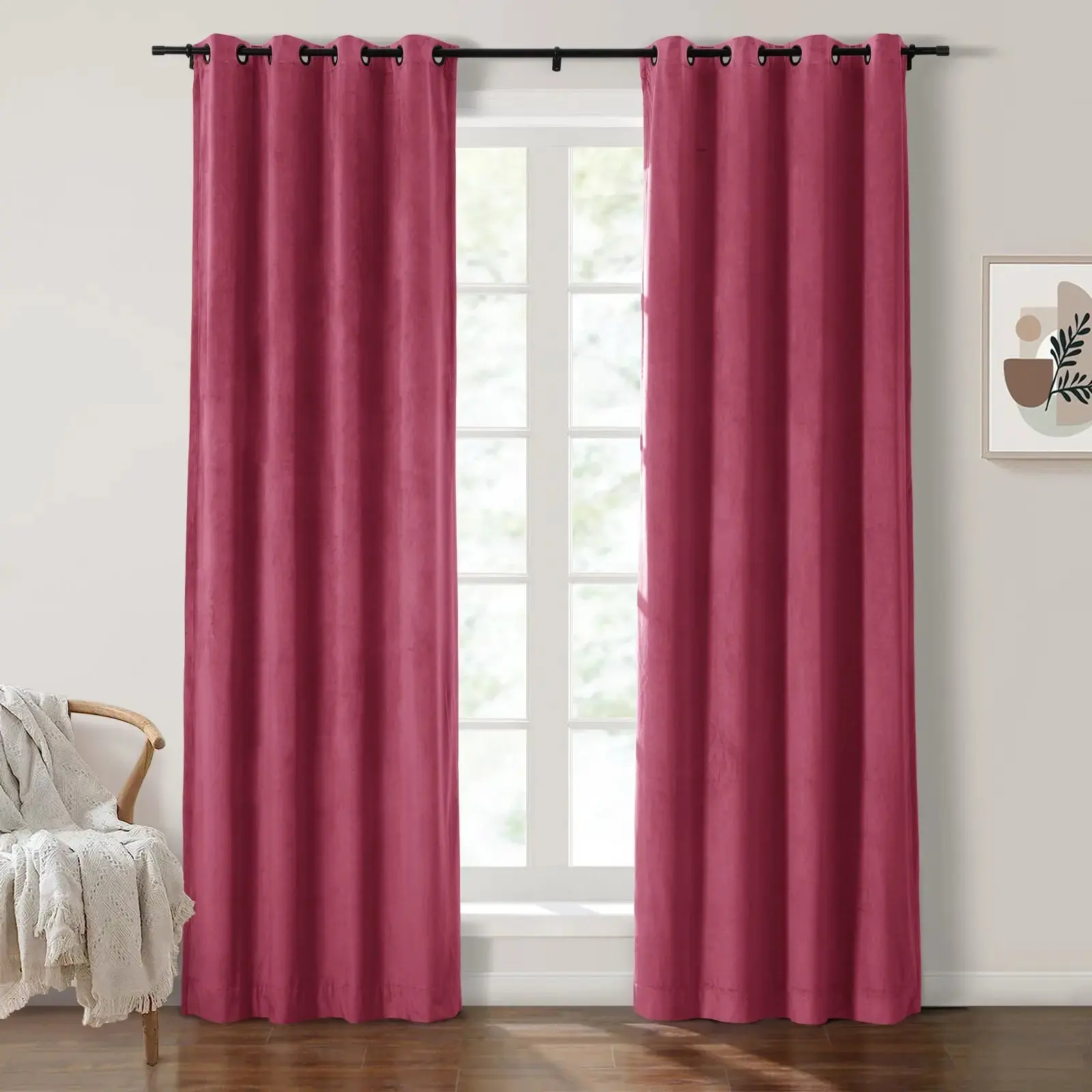 TWOPAGES Birkin Velvet Curtain Grommet - Image 54