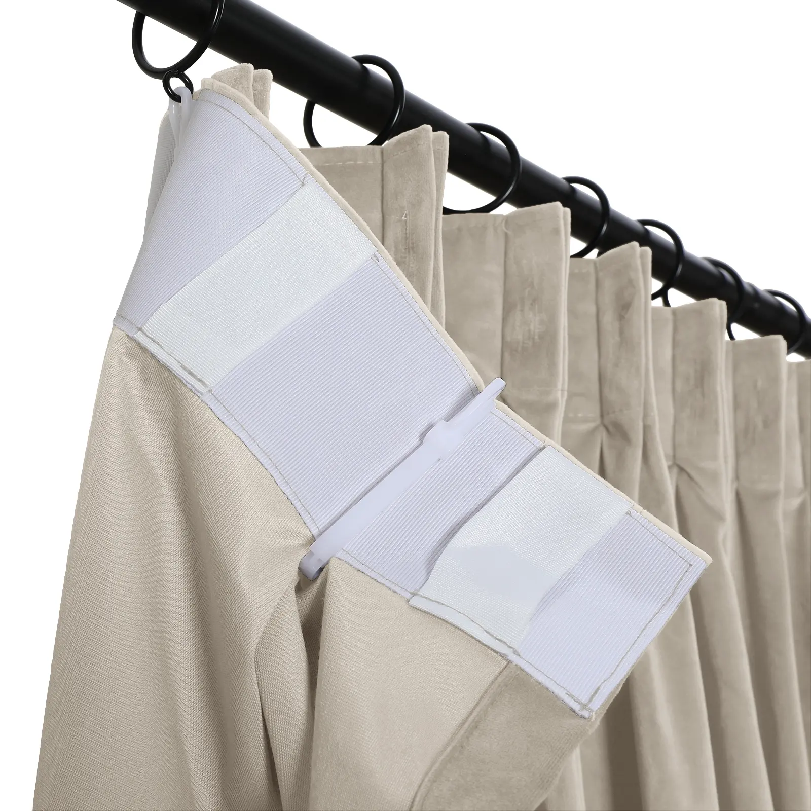 Birkin Velvet Curtain Pinch Pleated Thermal Drapes - Image 19