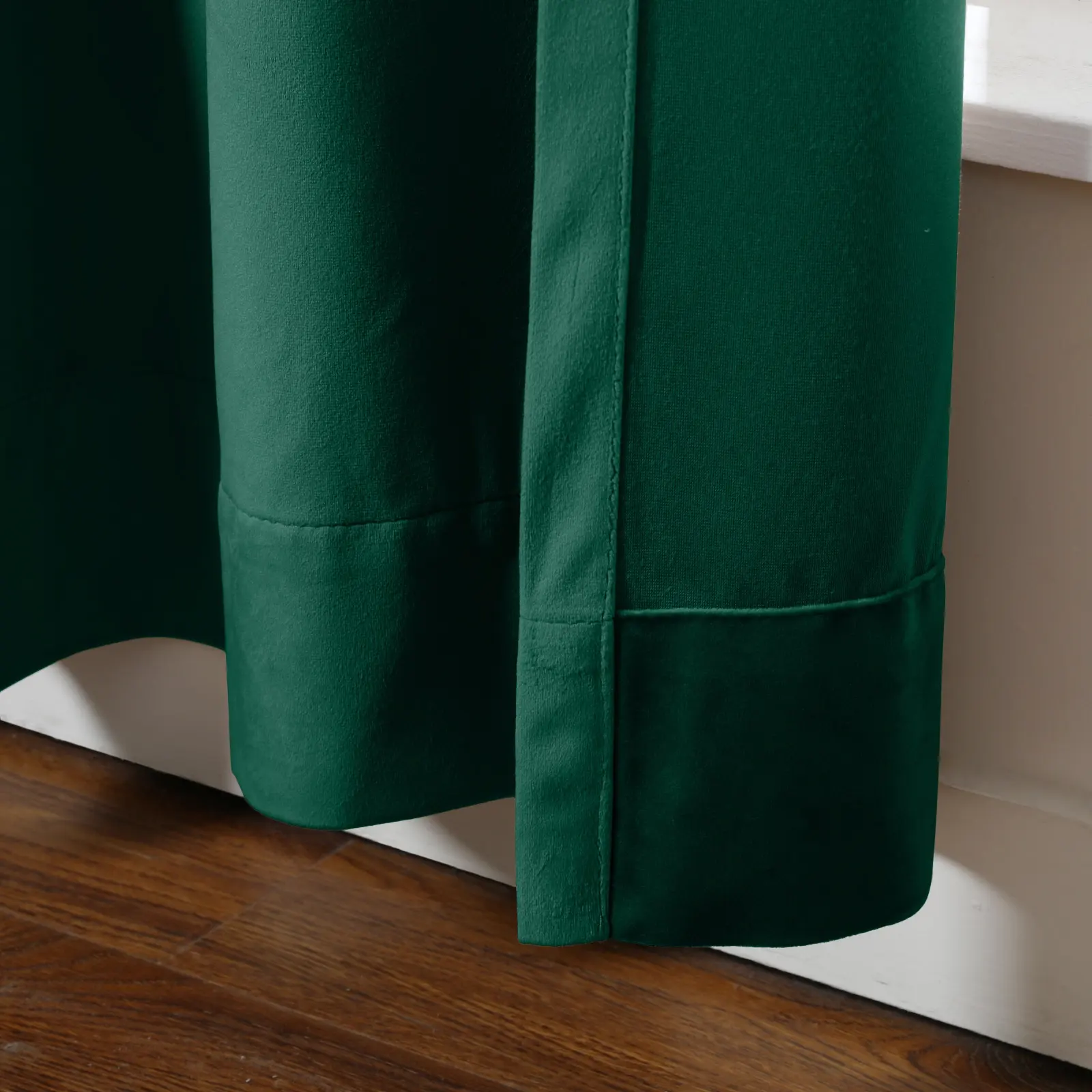 Birkin Velvet Curtain Pinch Pleated Thermal Drapes - Image 33