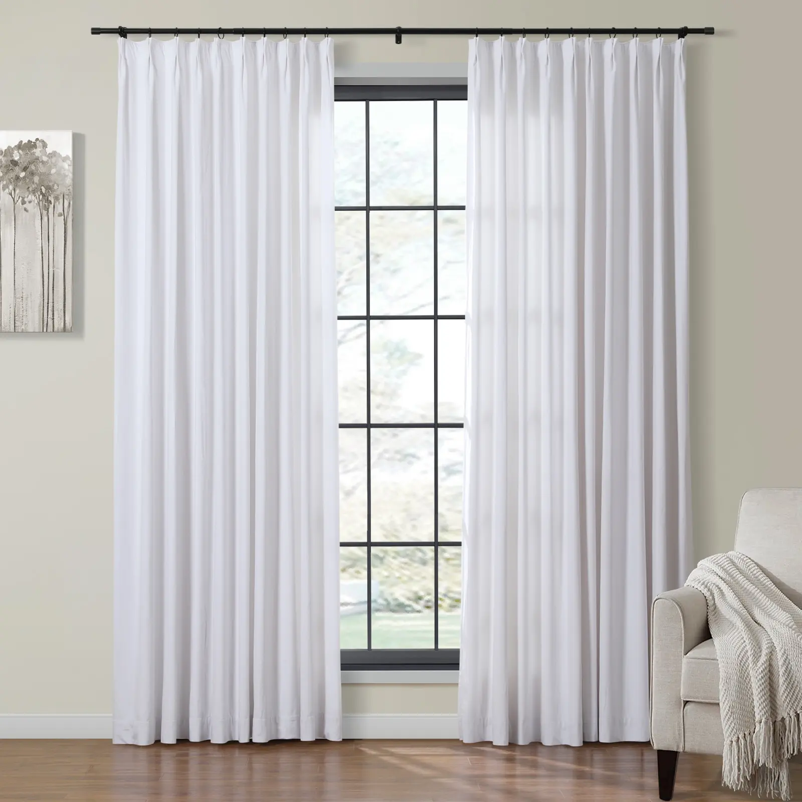 Birkin Velvet Curtain Pleated - Image 26
