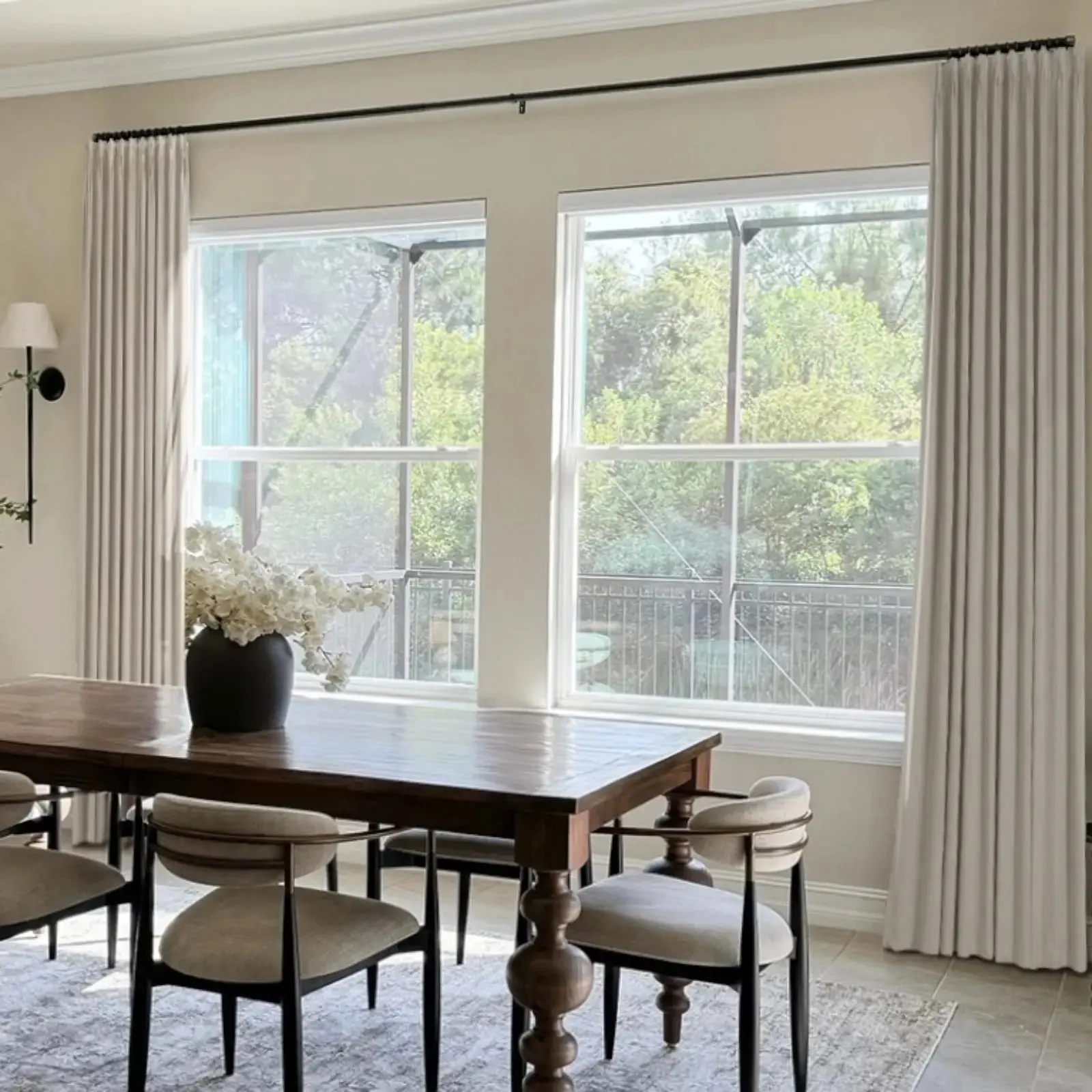 Birkin Velvet Curtain Pleated - Image 8