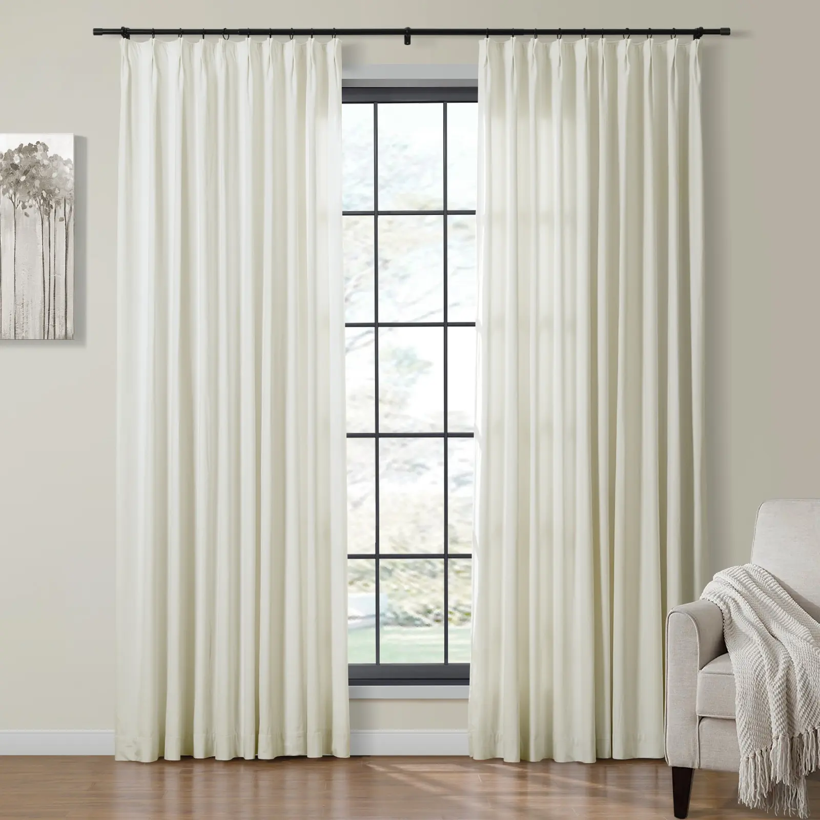 Birkin Velvet Curtain Pleated - Image 47