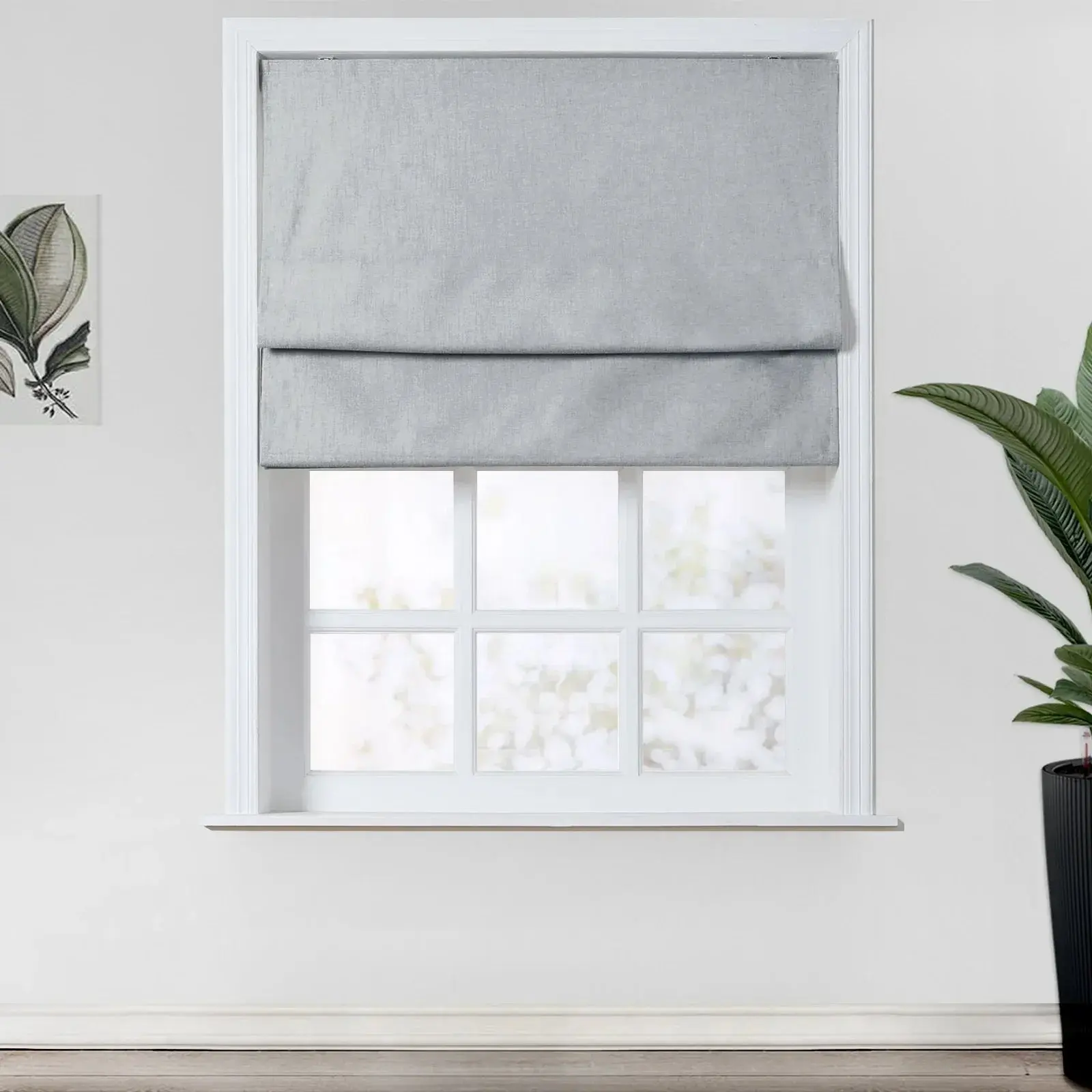 Birkin Velvet Roman Shades for Windows - Image 3