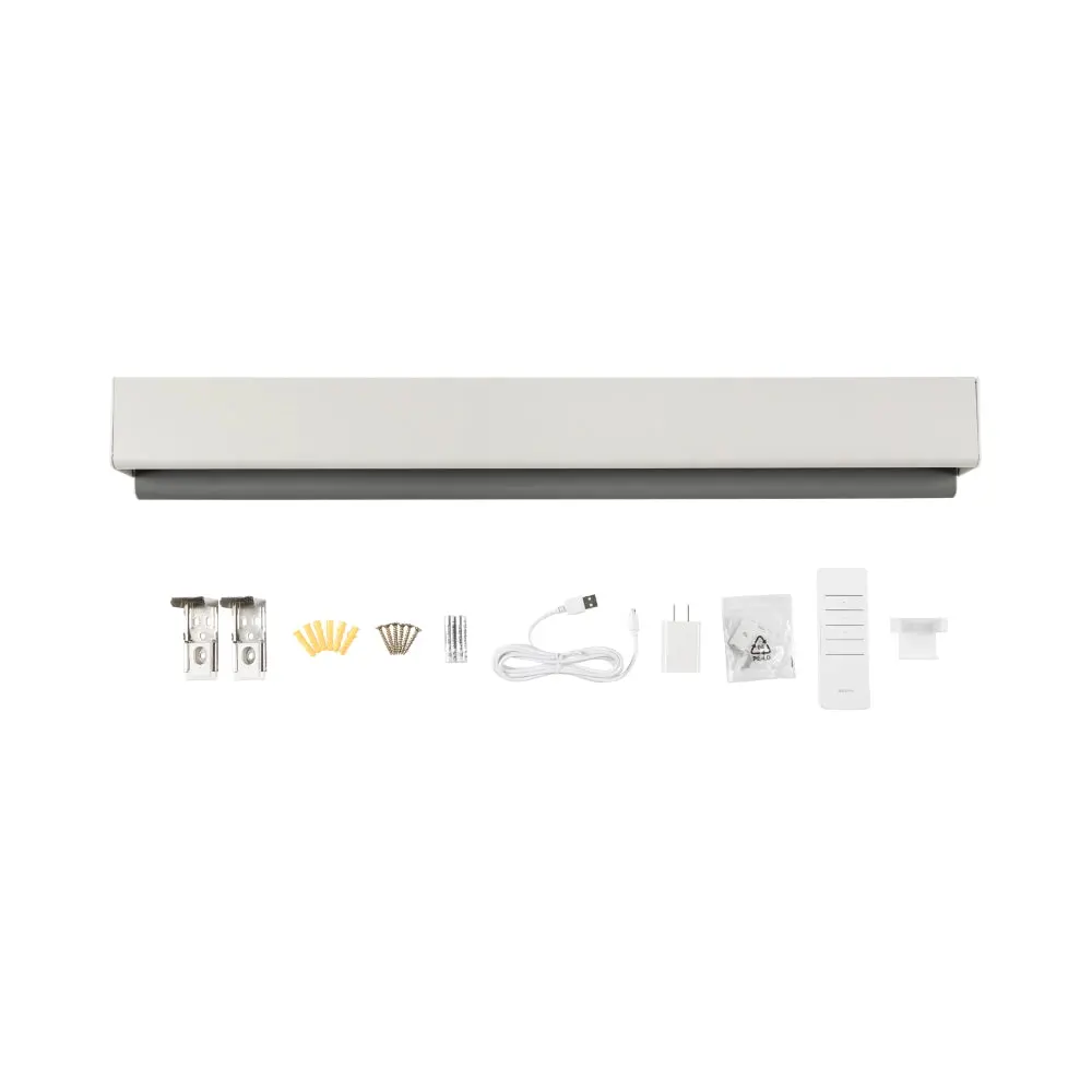 Brio Motorized Blackout Zebra Shade Cordless - Image 25