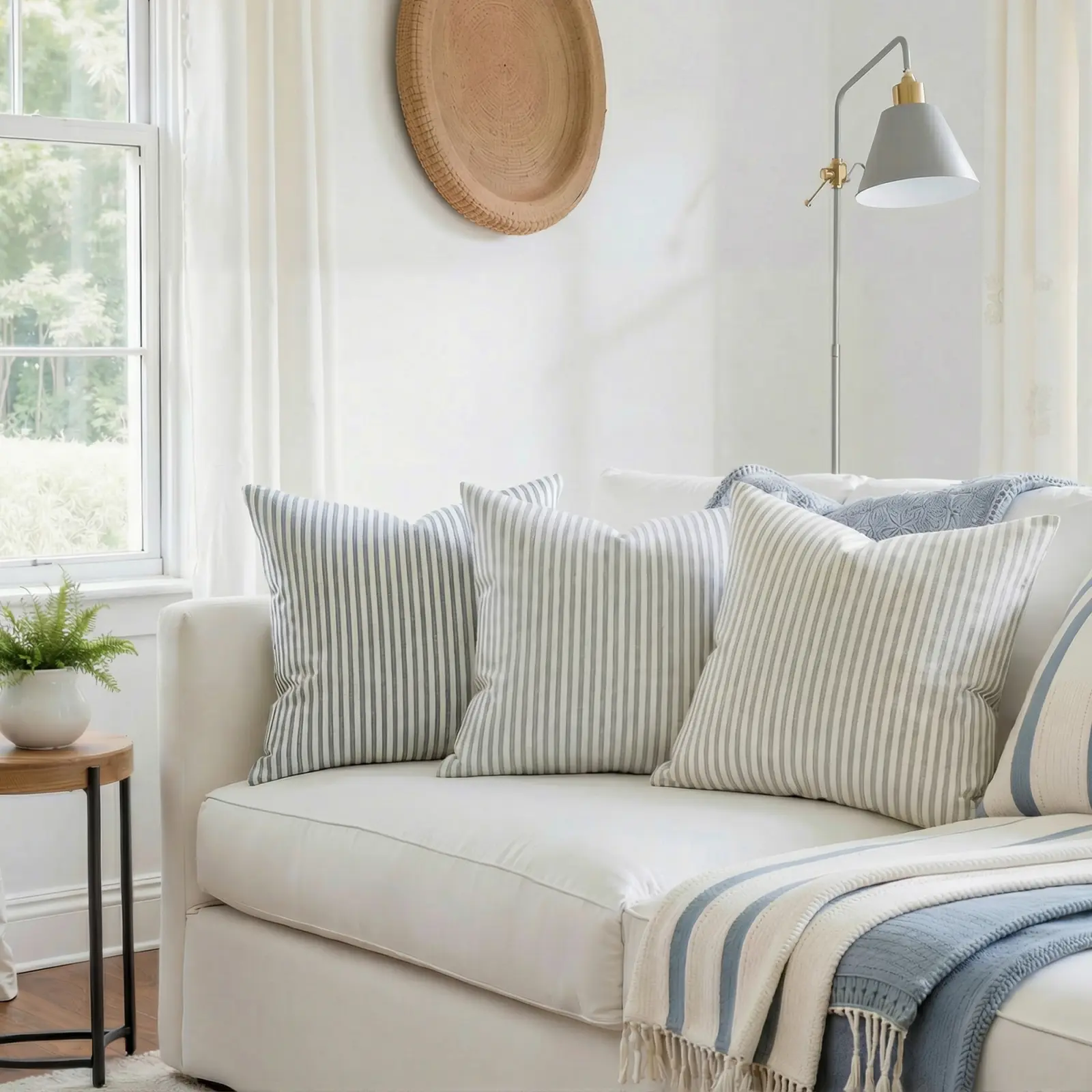 Britt Bengoechea Print Linen Cotton Pillow Cover - Image 65