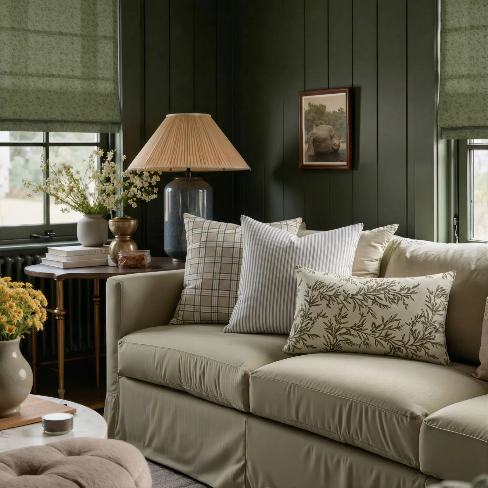 Britt Bengoechea Print Linen Cotton Pillow Cover - Image 67