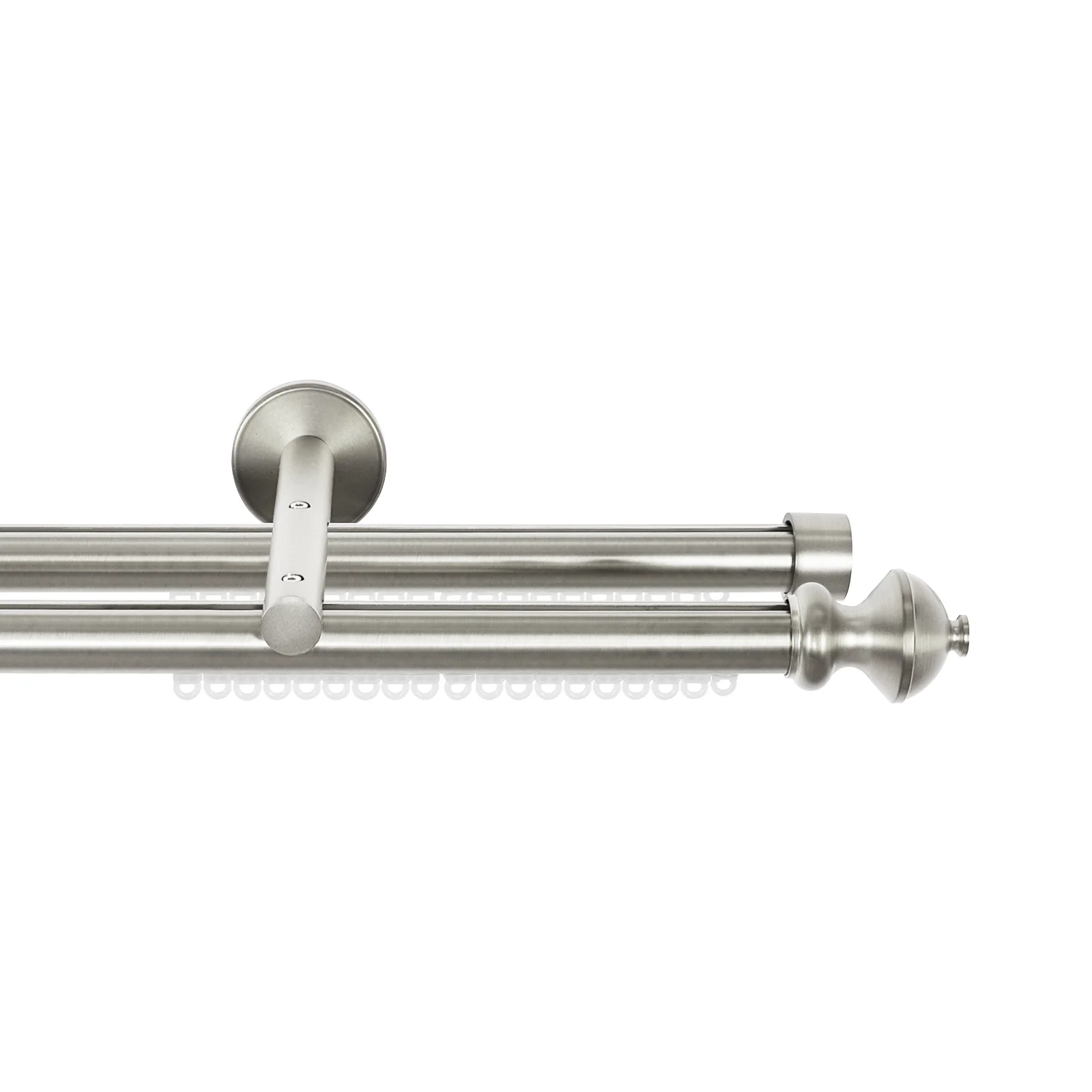 Cato Double Decorative Traverse Curtain Rod - Image 11