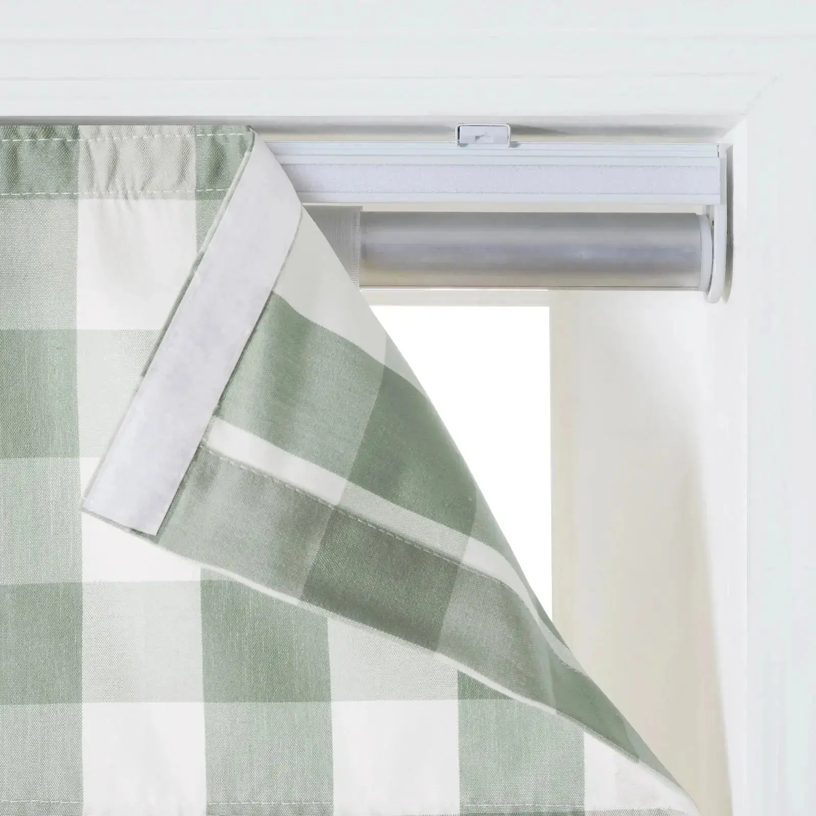 Celia Patterned Roman Shade Cord Lift - Image 2