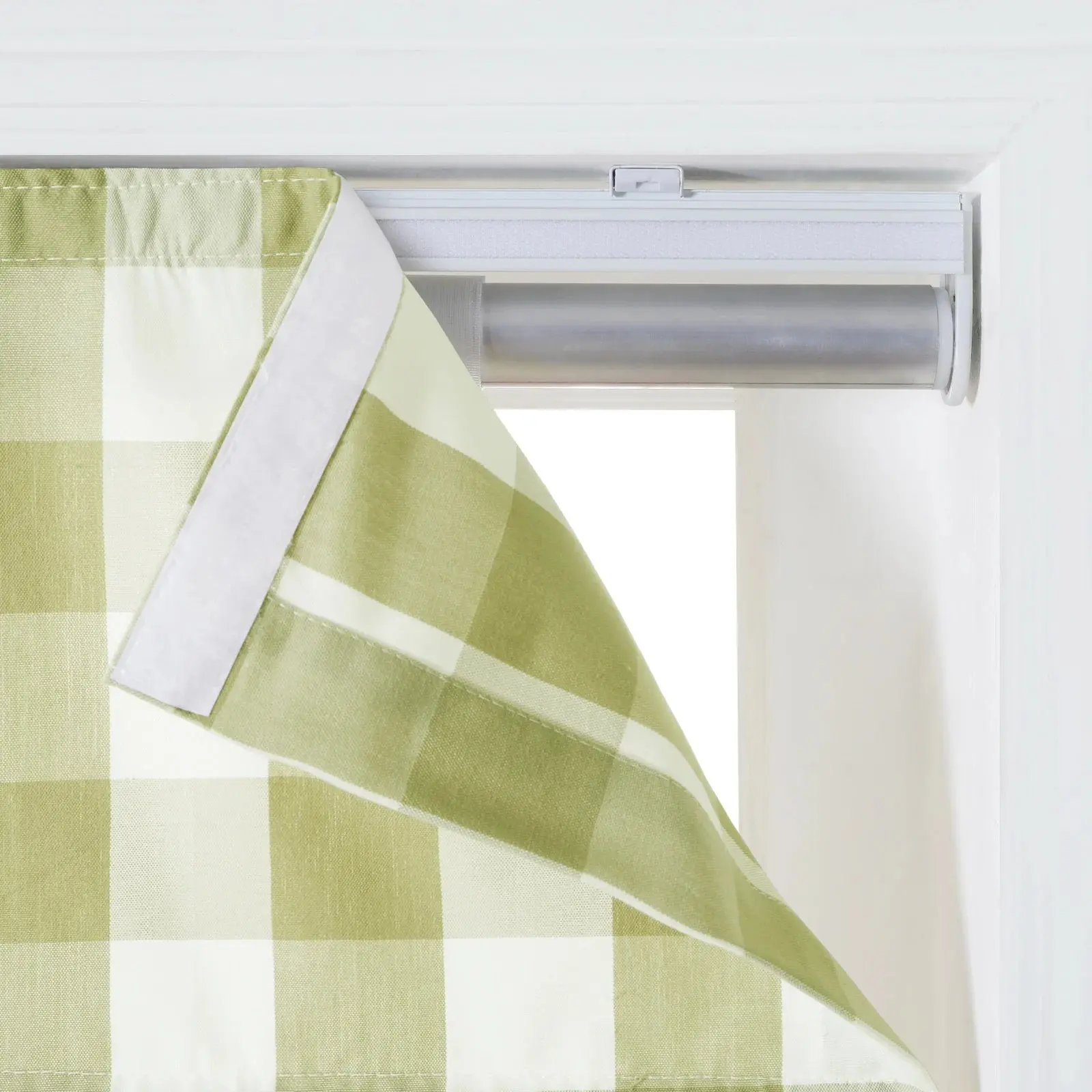 Celia Patterned Roman Shade Cordless - Image 52