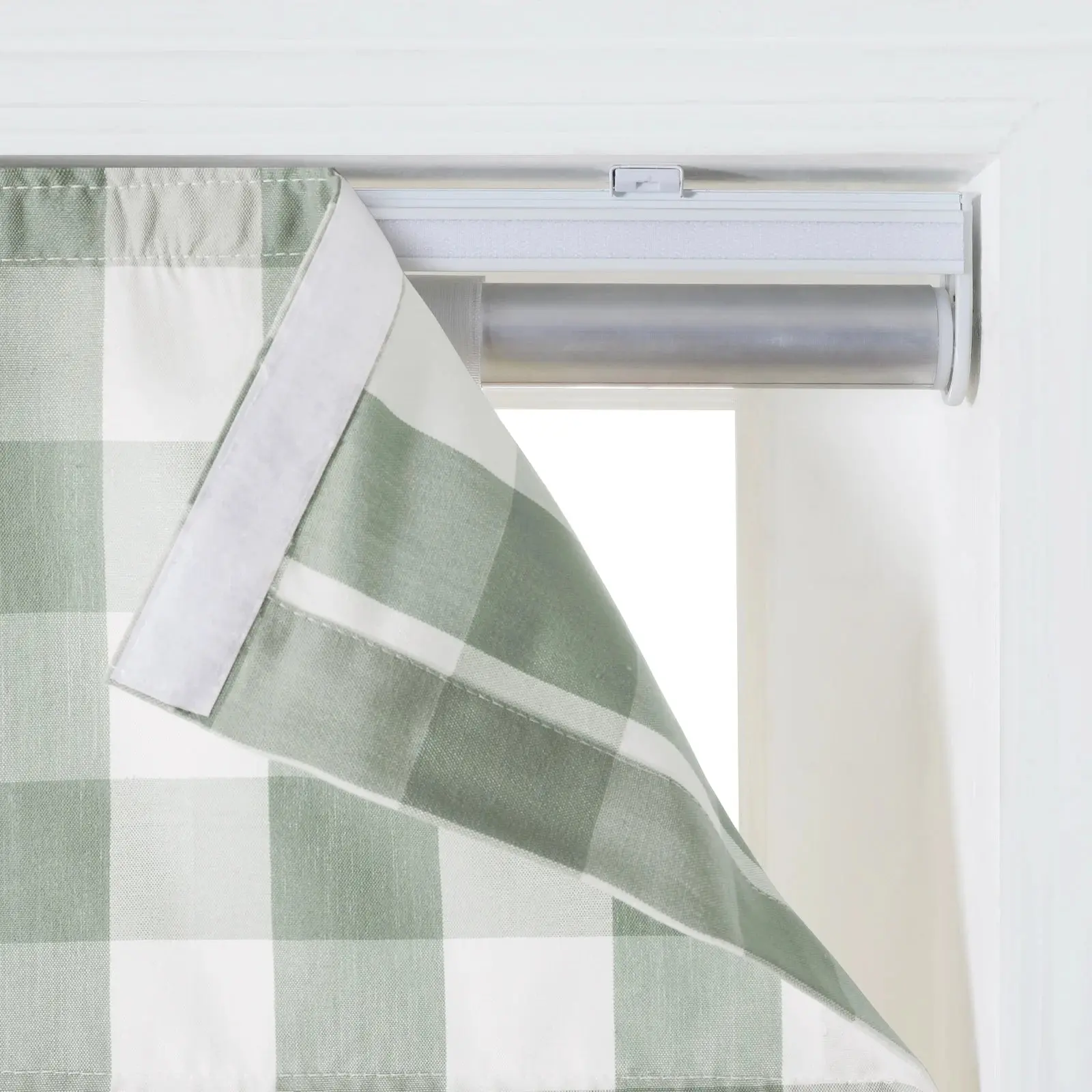 Celia Patterned Roman Shade Cordless - Image 59
