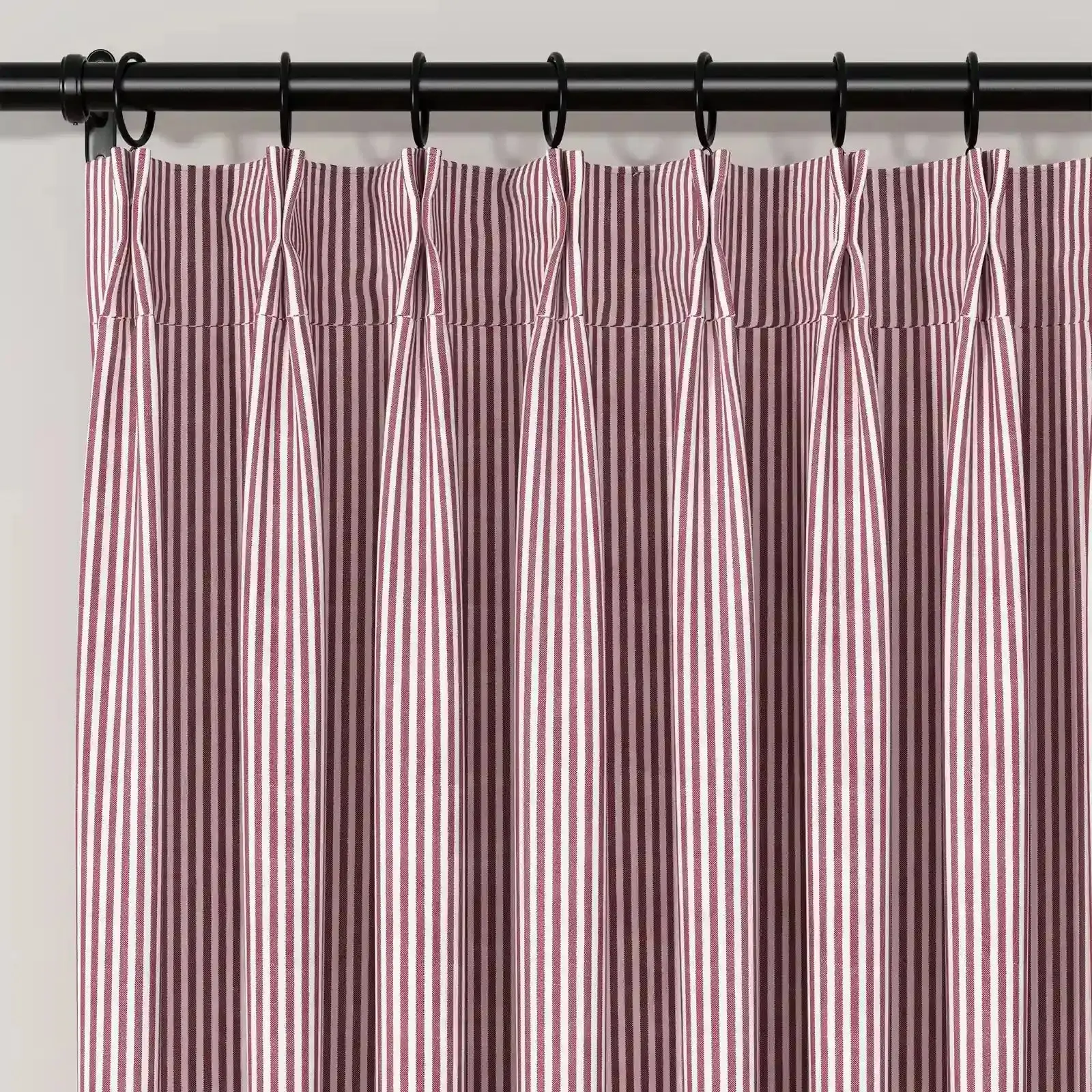 Celia Striped Plaid Cafe Curtain - Image 66