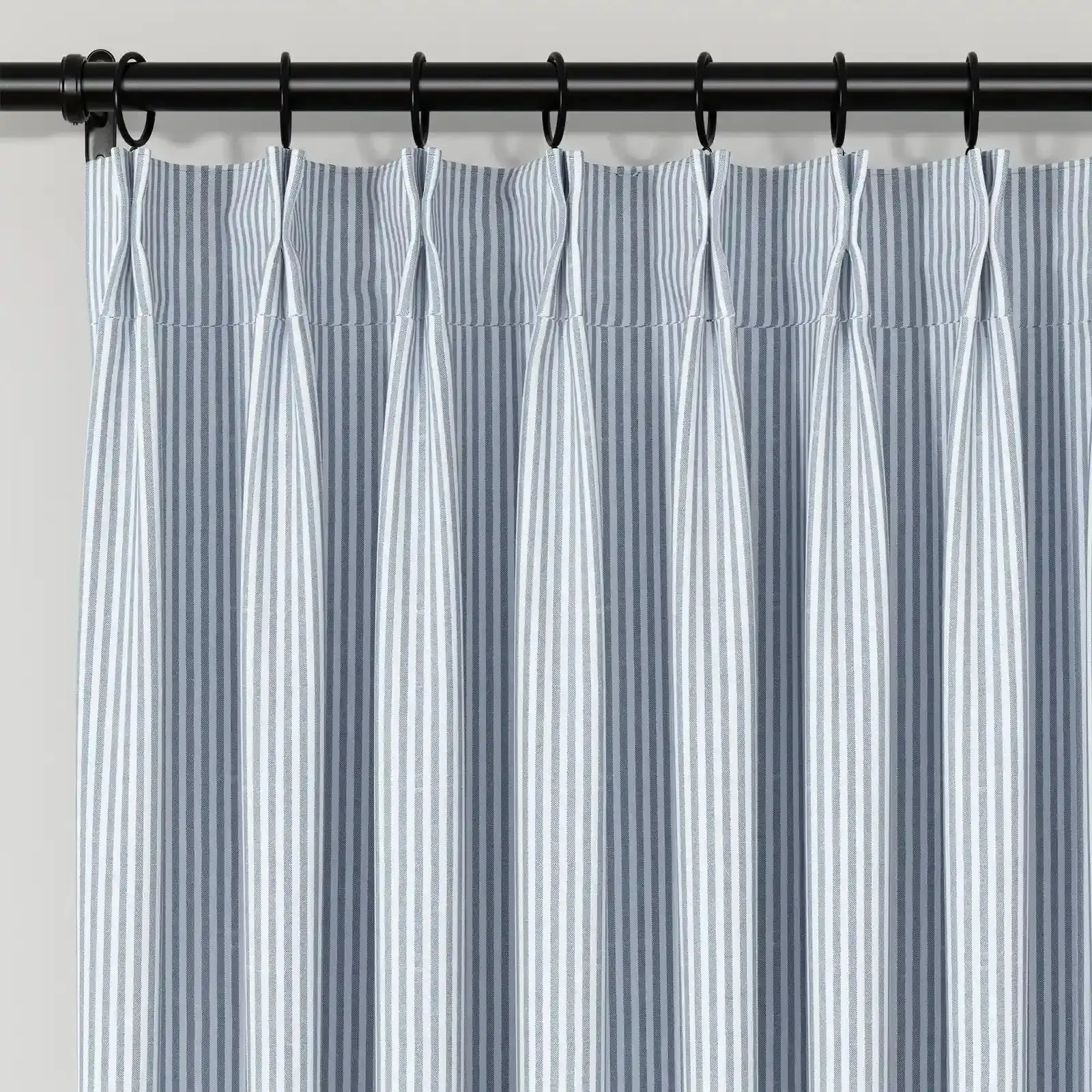 Celia Striped Plaid Cafe Curtain - Image 71