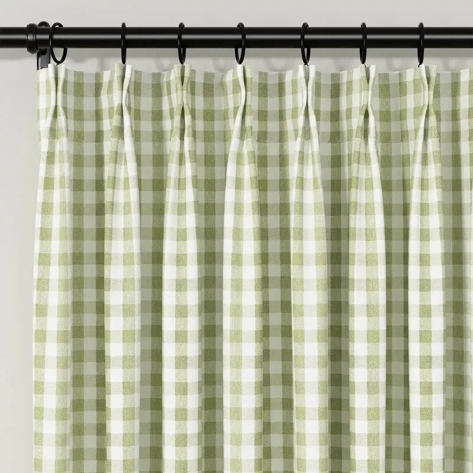 Celia Striped Plaid Curtain - Image 39