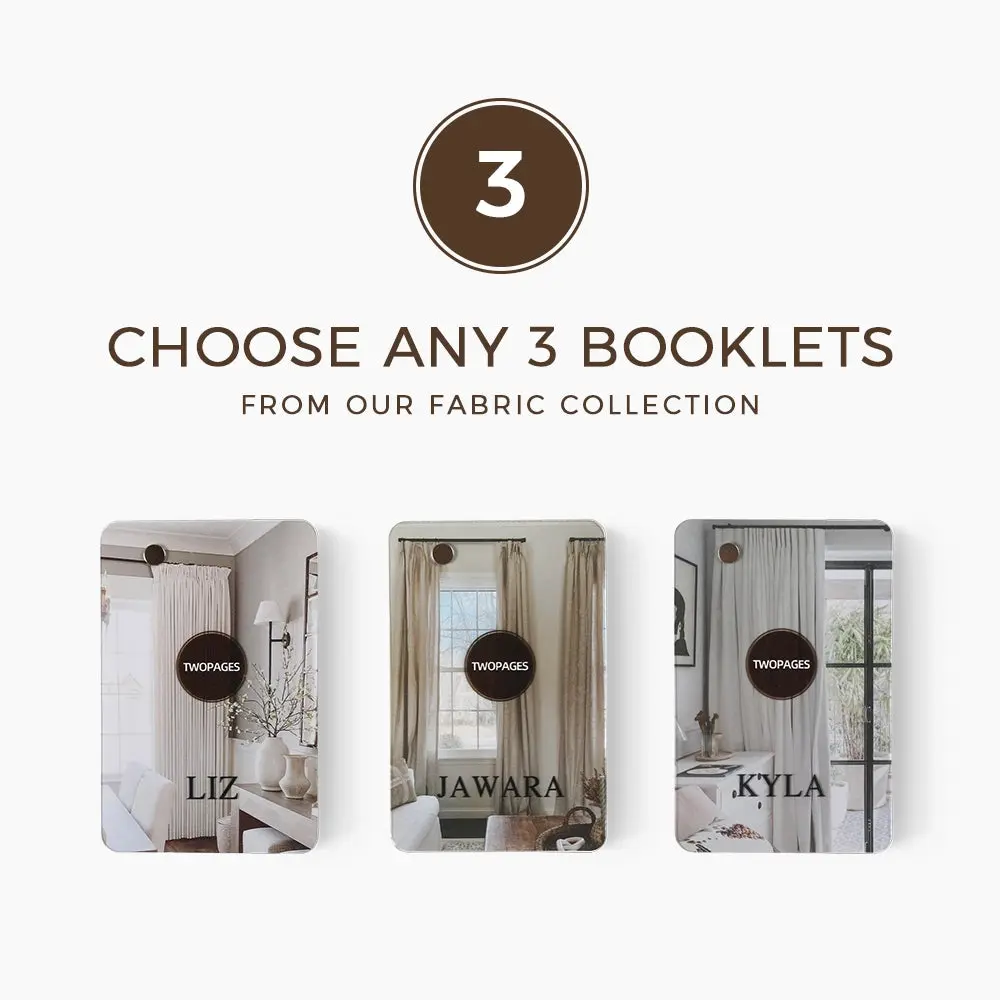 Choose Any 3 Fabric Booklets