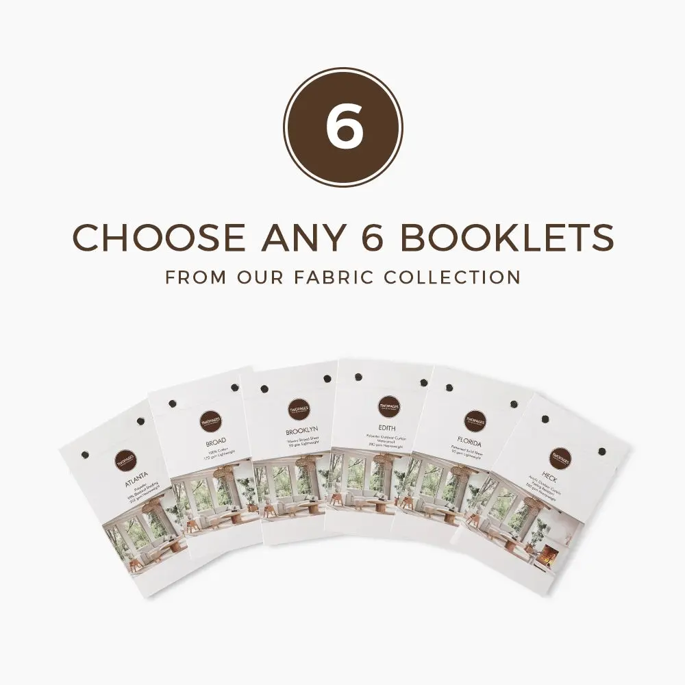 Choose Any 6 Fabric Booklets