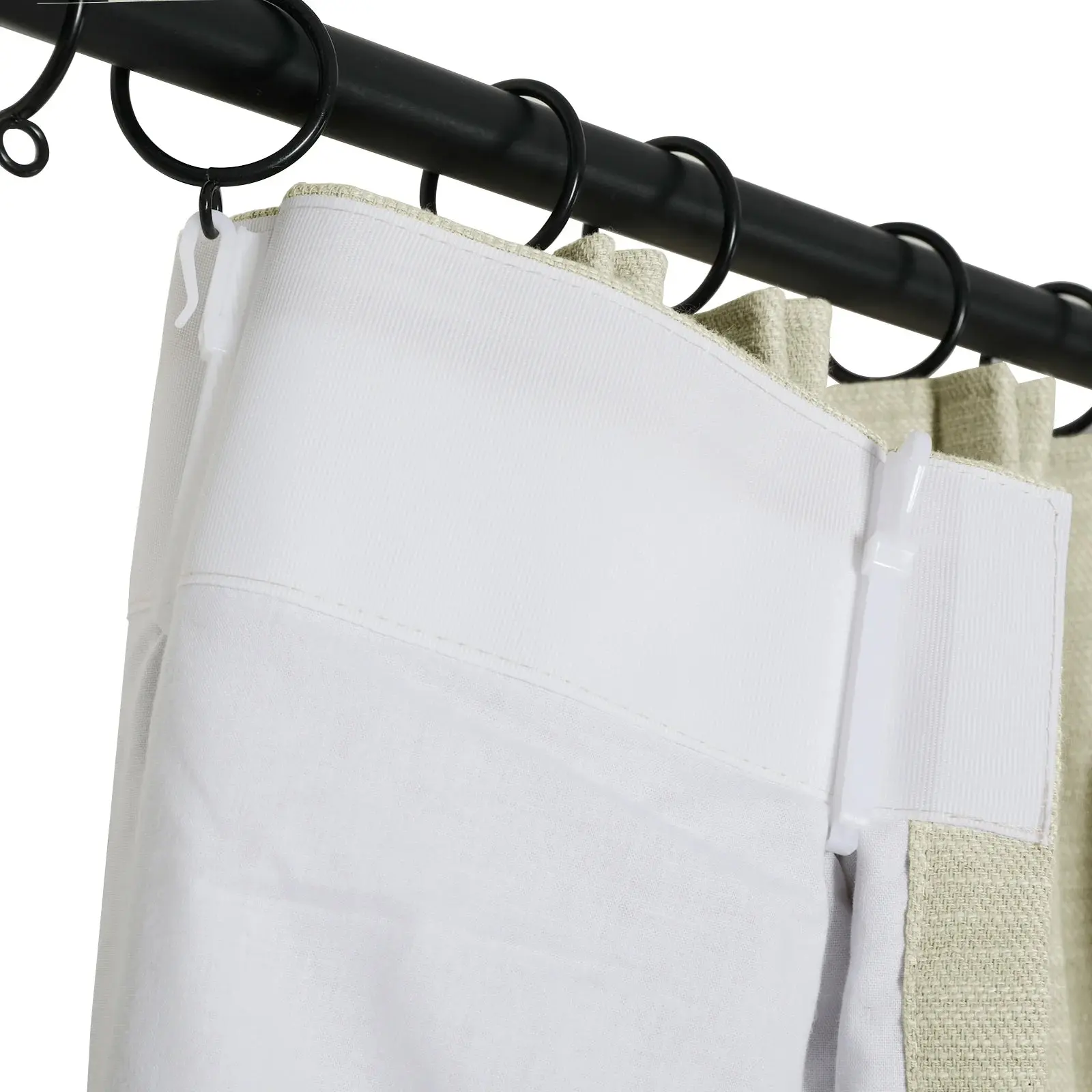 Cotton Blend Drapery Pleated | Cloe - Image 103