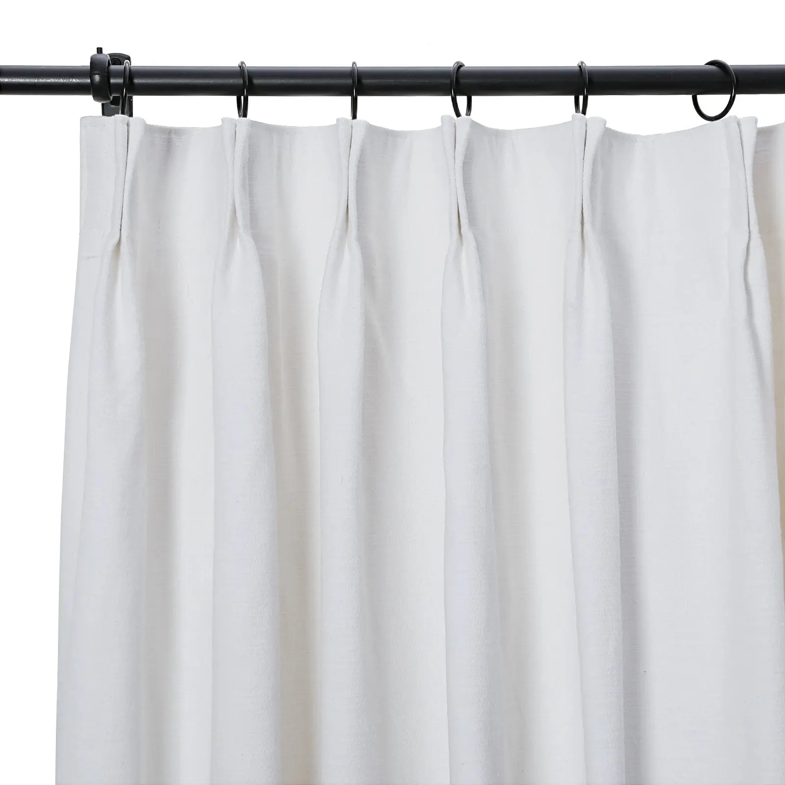 Cotton Blend Drapery Pleated | Cloe - Image 34