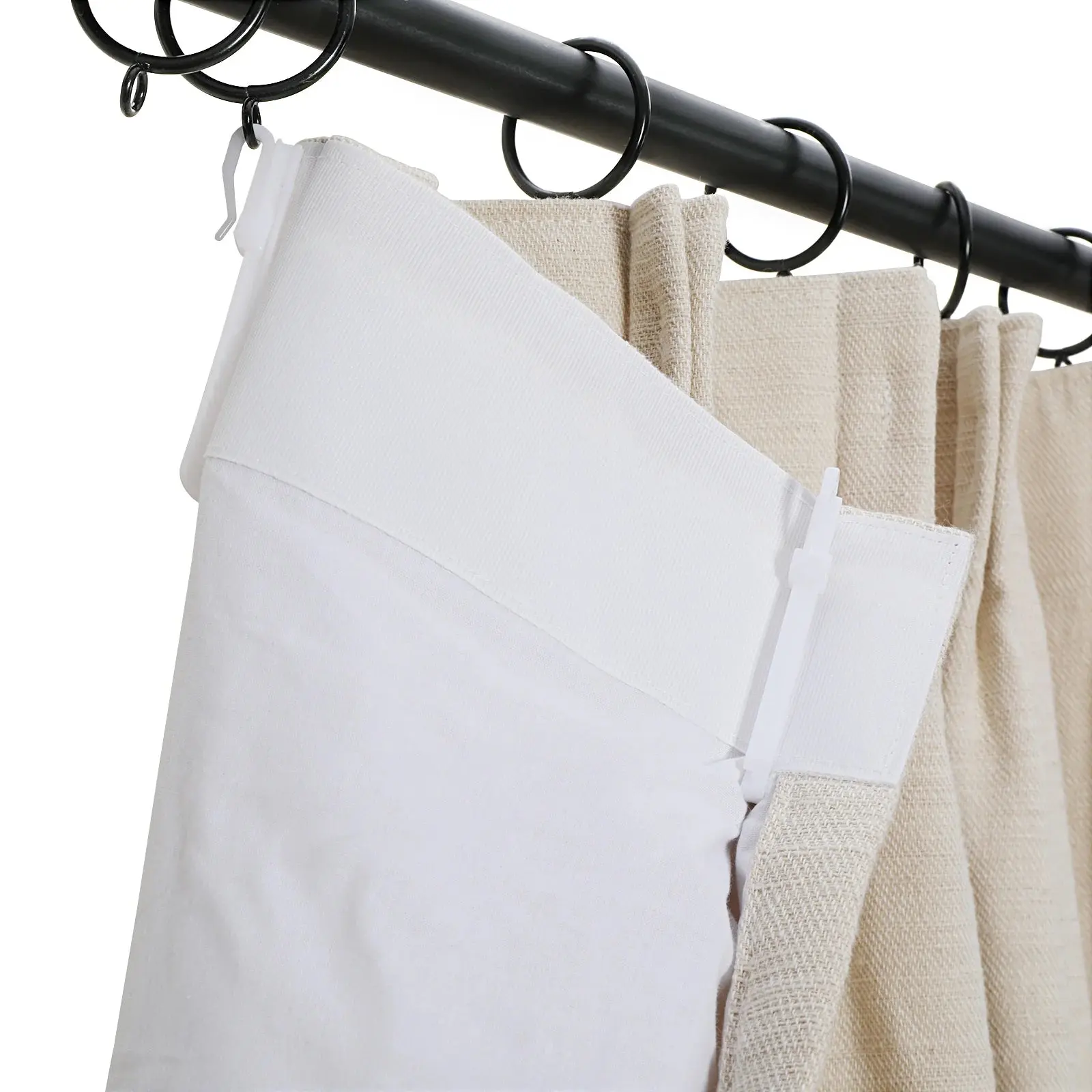 Cotton Blend Drapery Pleated | Cloe - Image 41
