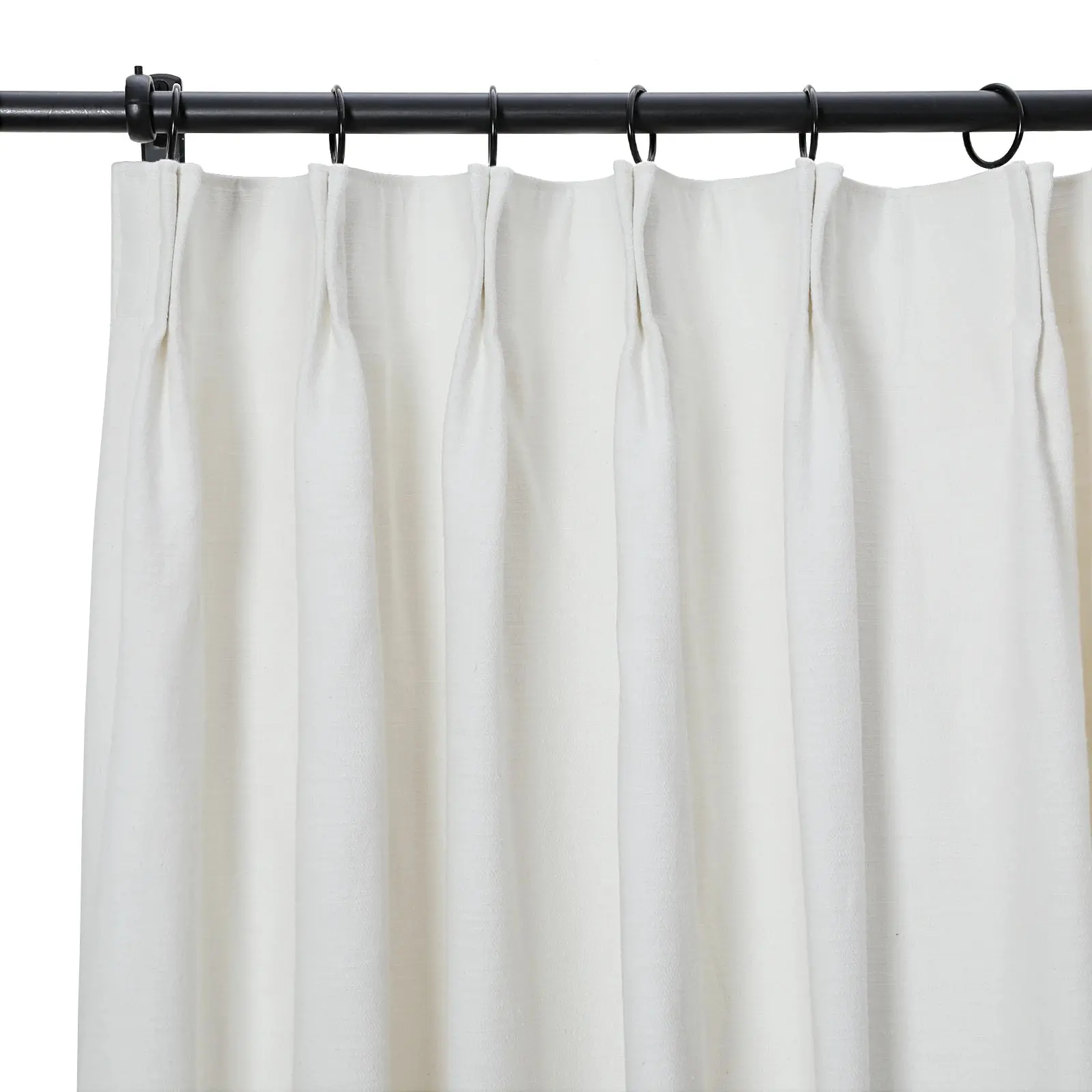 Cotton Blend Drapery Pleated | Cloe - Image 42