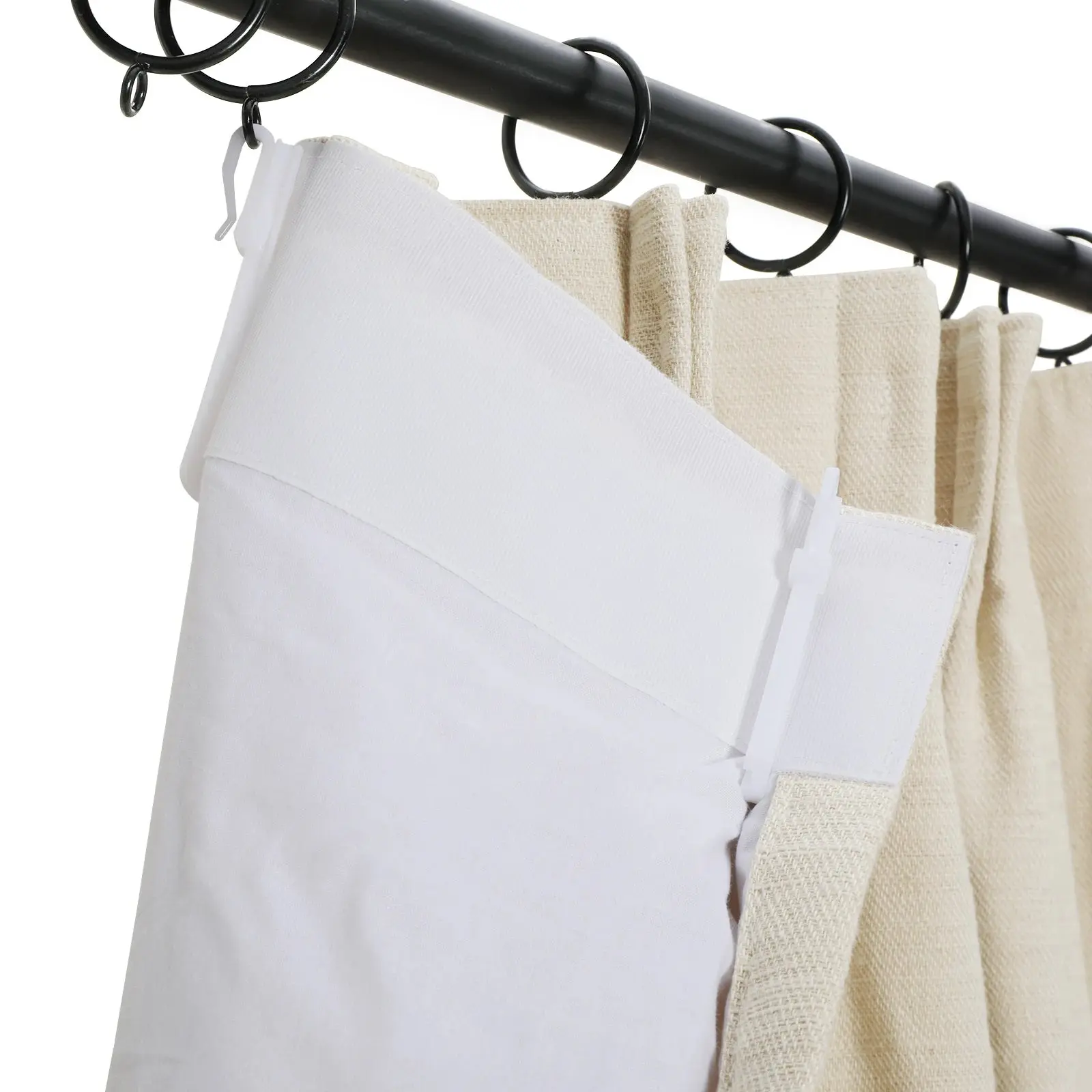 Cotton Blend Drapery Pleated | Cloe - Image 88