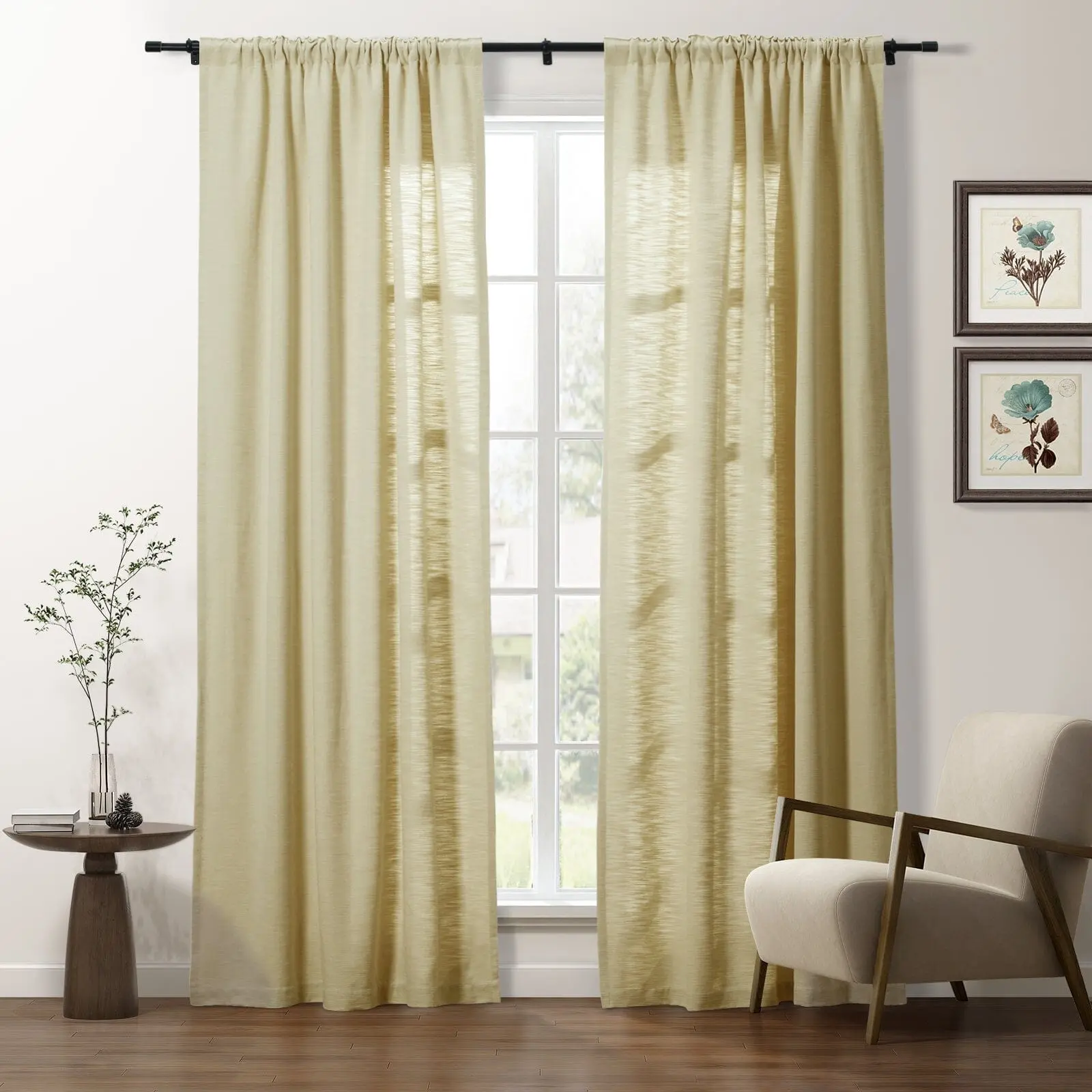 Cotton Blend Drapery Soft Top | Cloe - Image 15