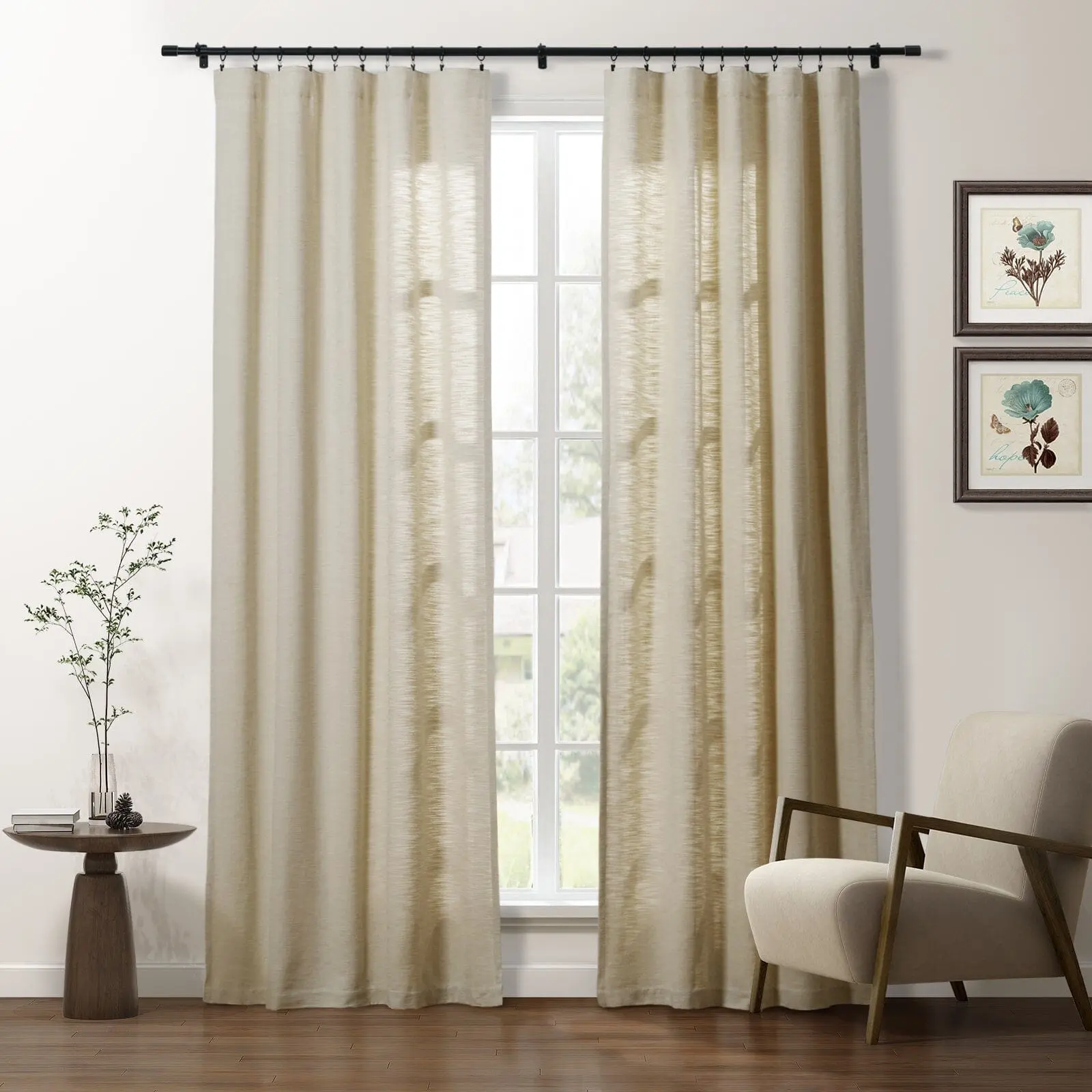 Cotton Blend Drapery Soft Top | Cloe - Image 4