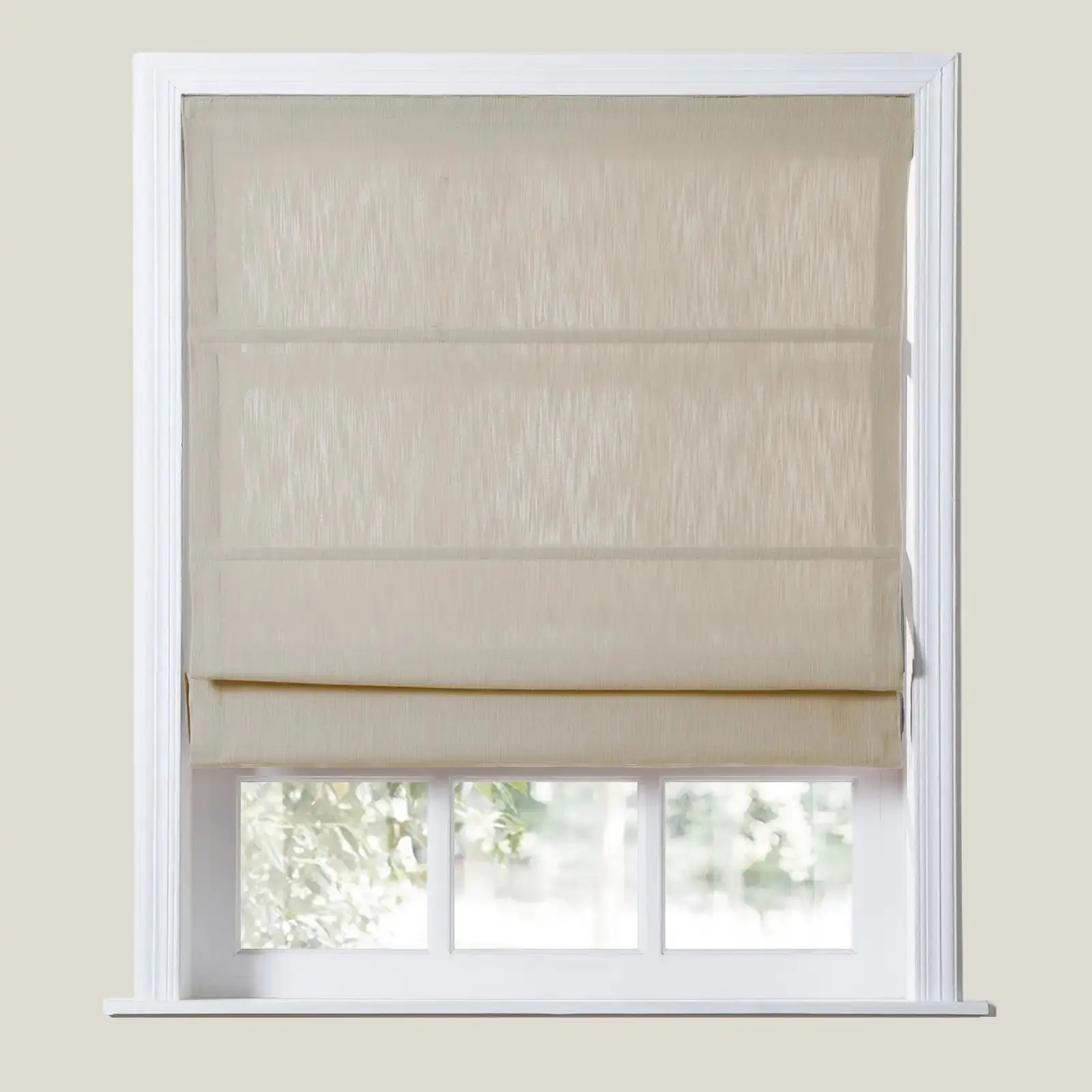 Cloe Cotton Blend Cordless Roman Shade - Image 18