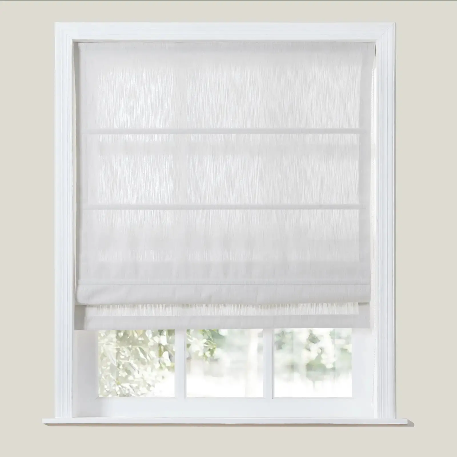 Cloe Cotton Blend Roman Shade Cord Lift - Image 17