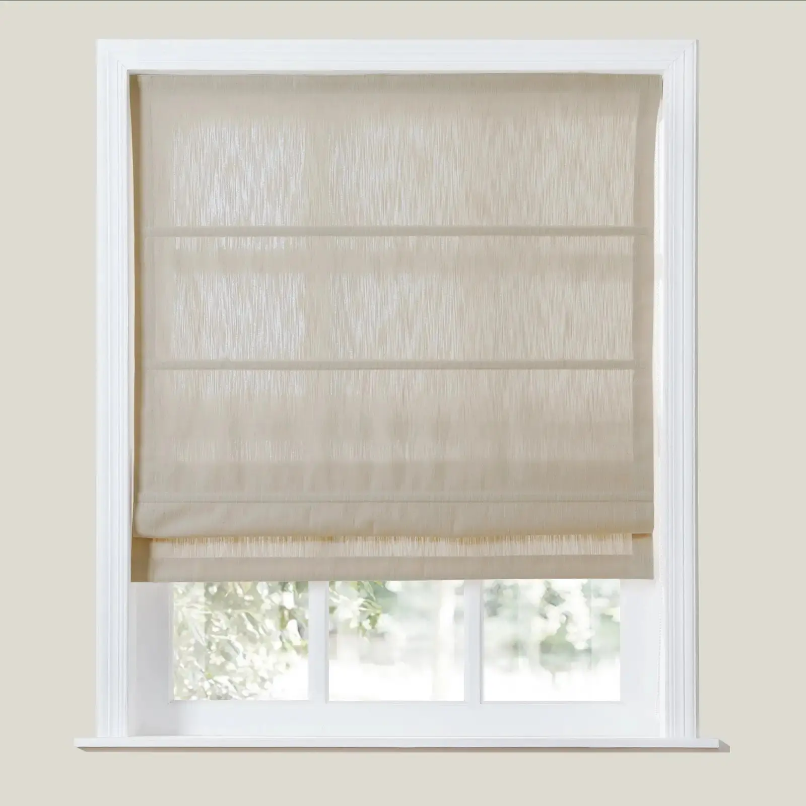 Cloe Cotton Blend Roman Shade Cord Lift - Image 18