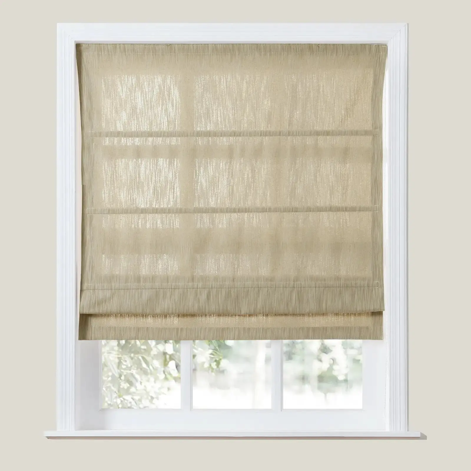 Cloe Cotton Blend Roman Shade Cord Lift - Image 19