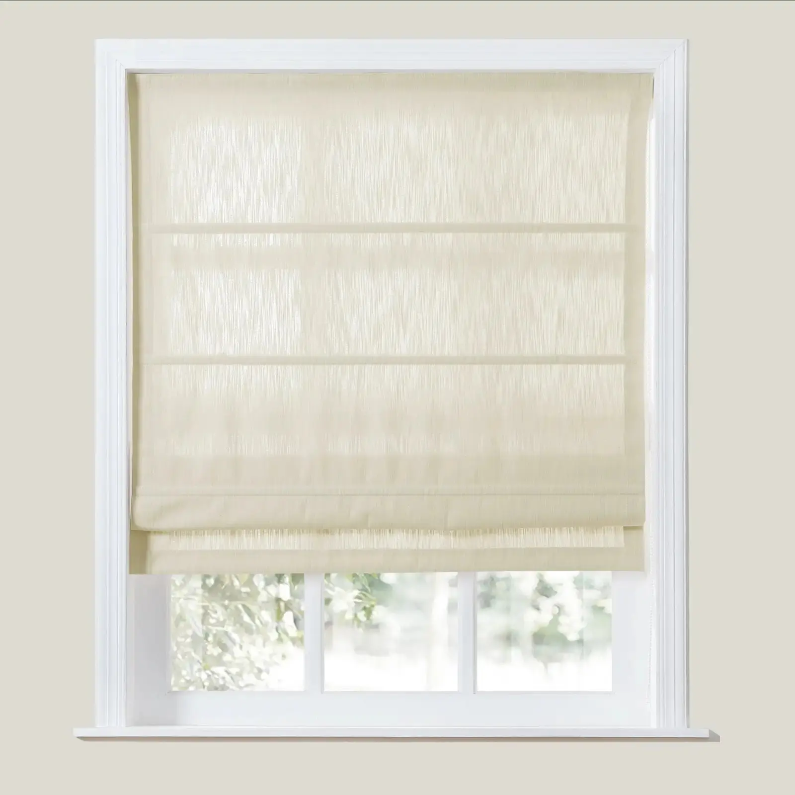 Cloe Cotton Blend Roman Shade Cord Lift - Image 25