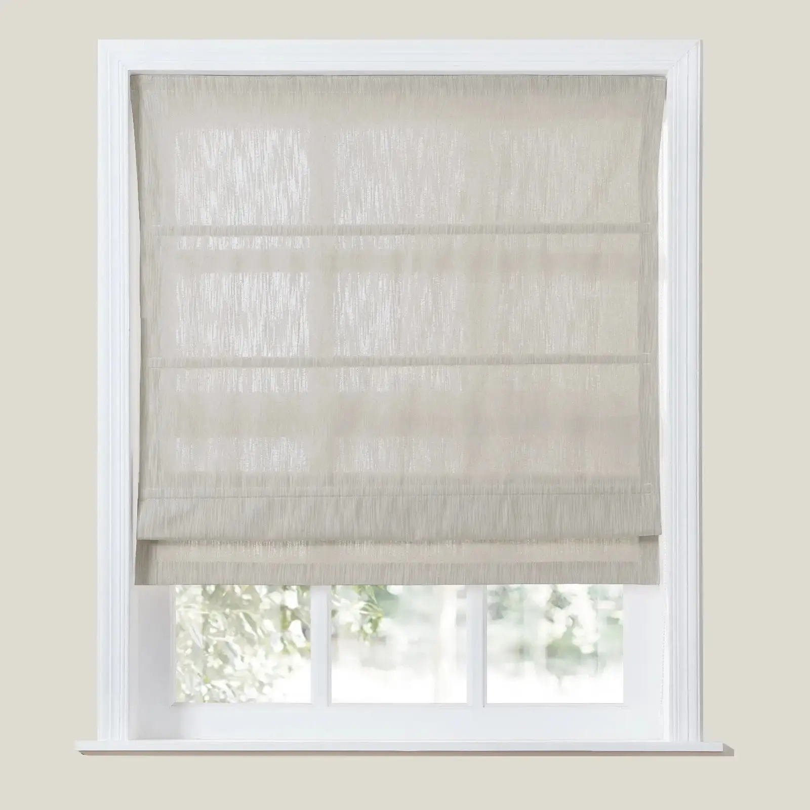 Cloe Cotton Blend Roman Shade Cord Lift - Image 26