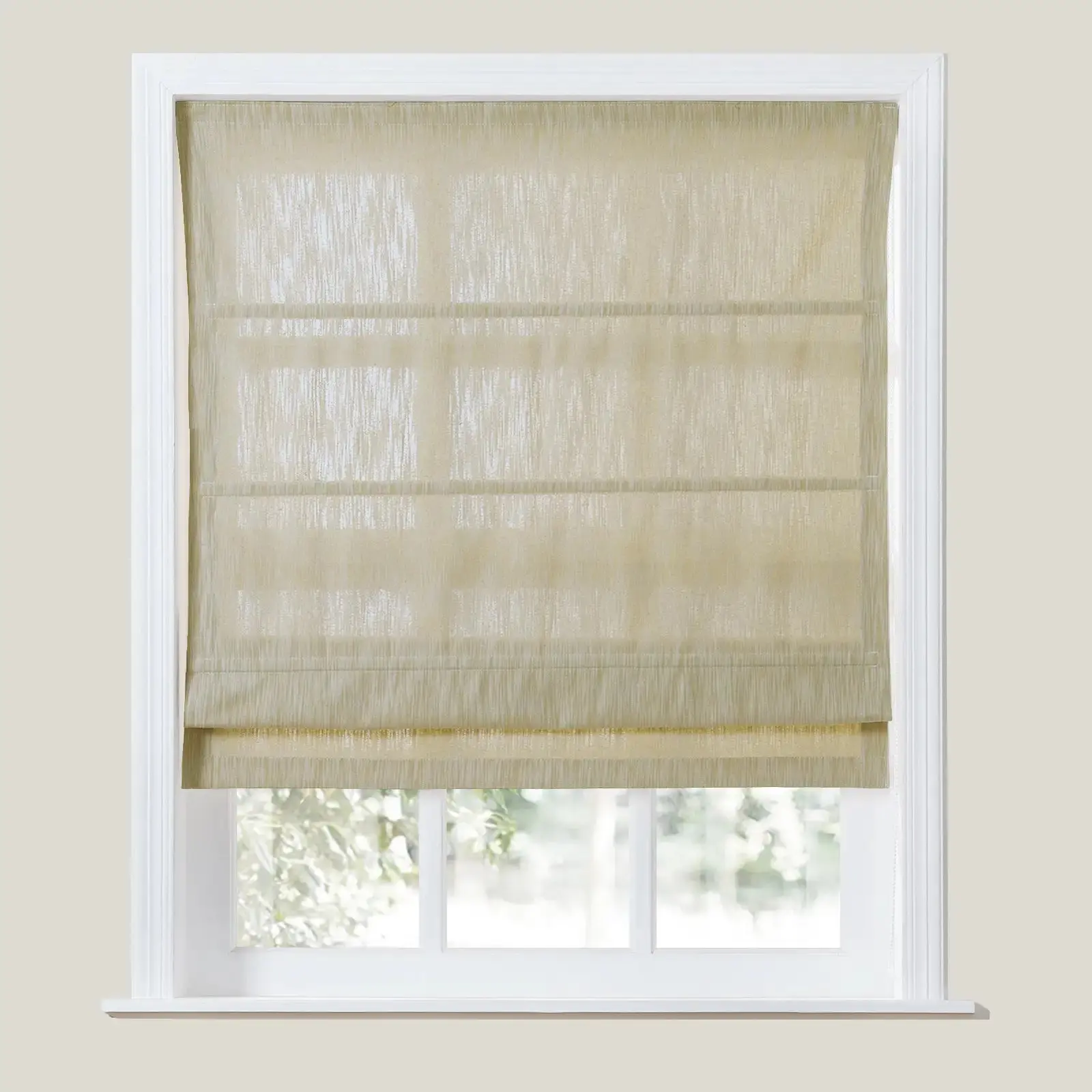 Cloe Cotton Blend Roman Shade Cord Lift - Image 28