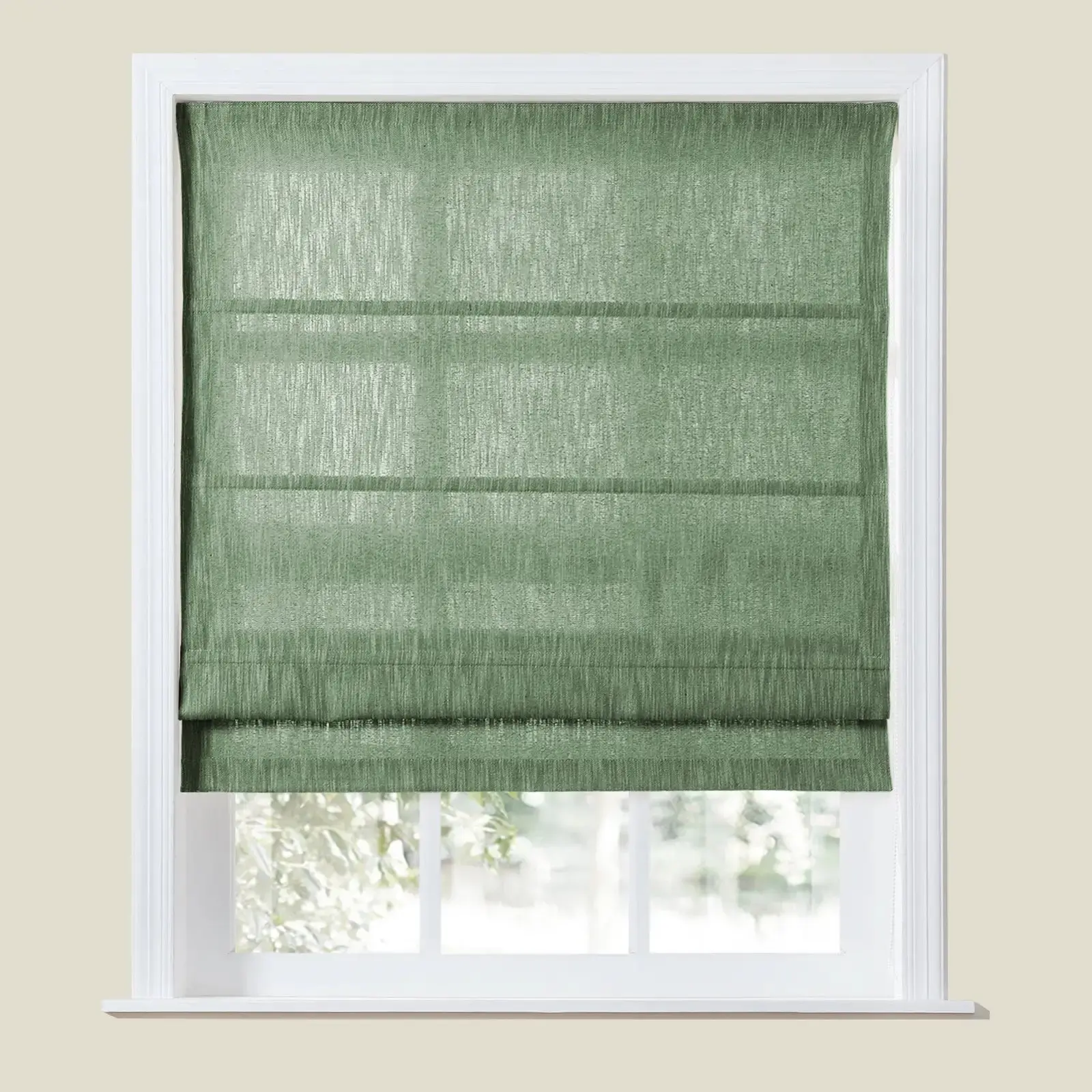 Cloe Cotton Blend Roman Shade Cord Lift - Image 29